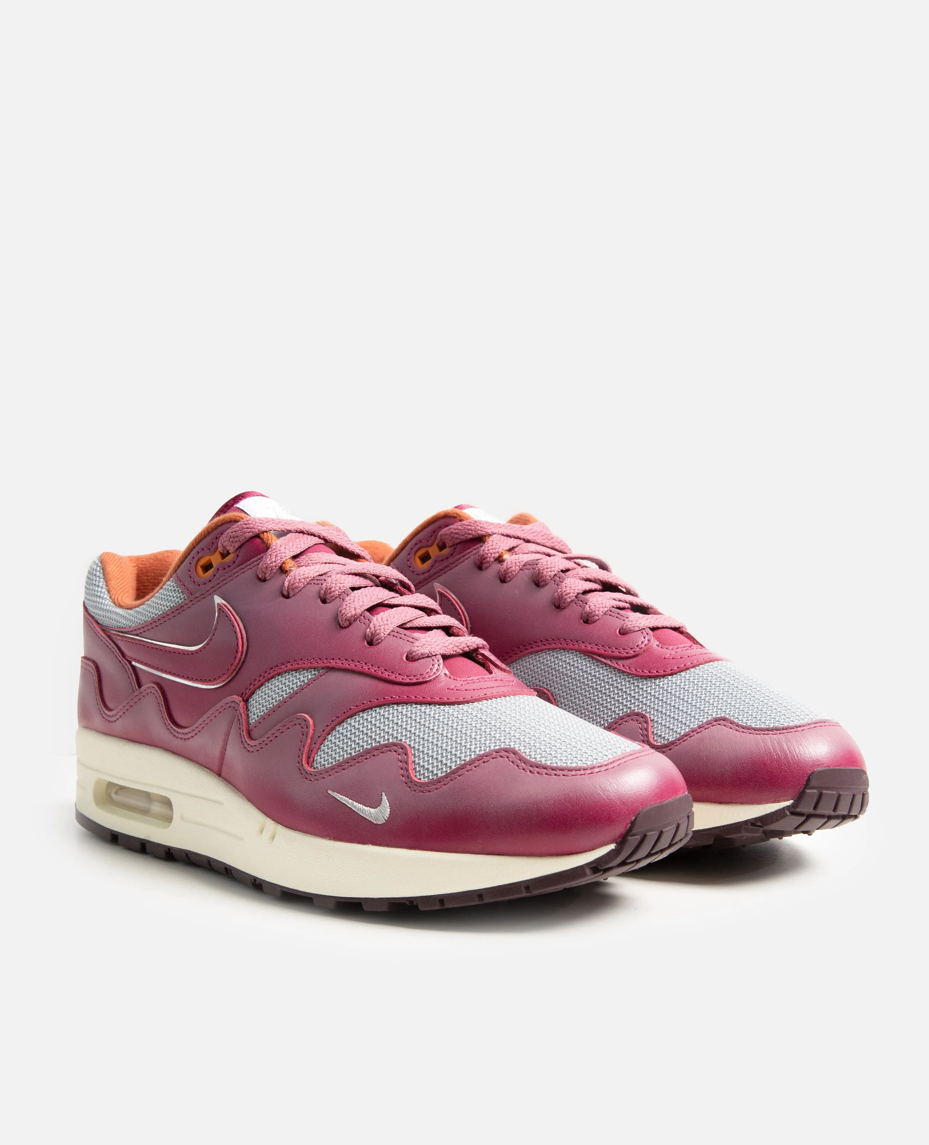 Patta x Nike Air Max 1 (Metallic Silver/Rush Maroon) sold by Patta product image thumbnail 2
