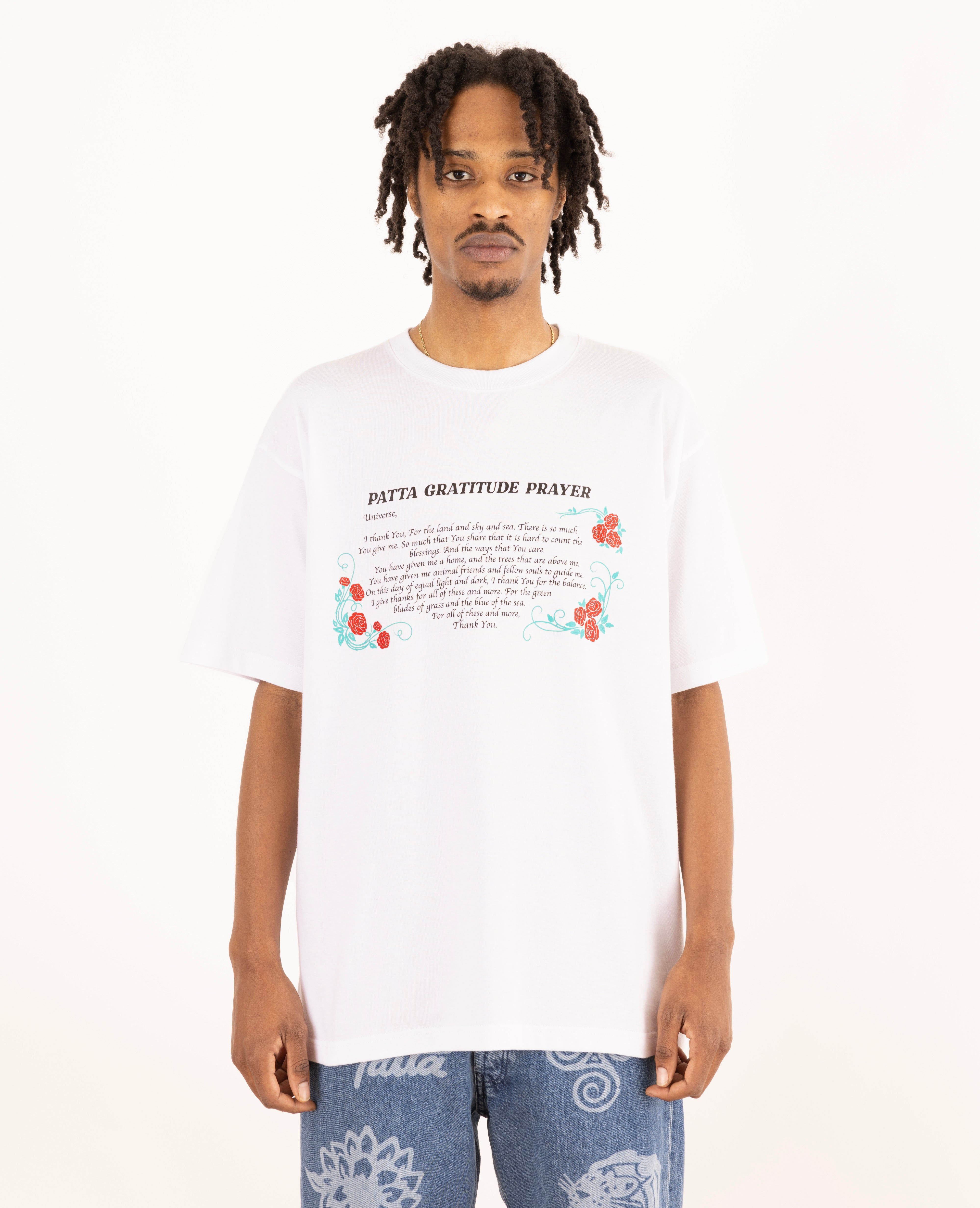 Patta Prayer T-Shirt (White) sold by Patta product image thumbnail 2