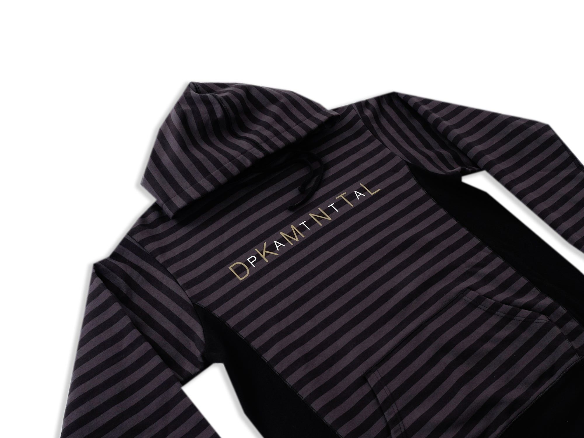 Patta x Dekmantel 2018 Logo Hooded Sweater (Black/Dark Grey) sold by Patta product image thumbnail 2