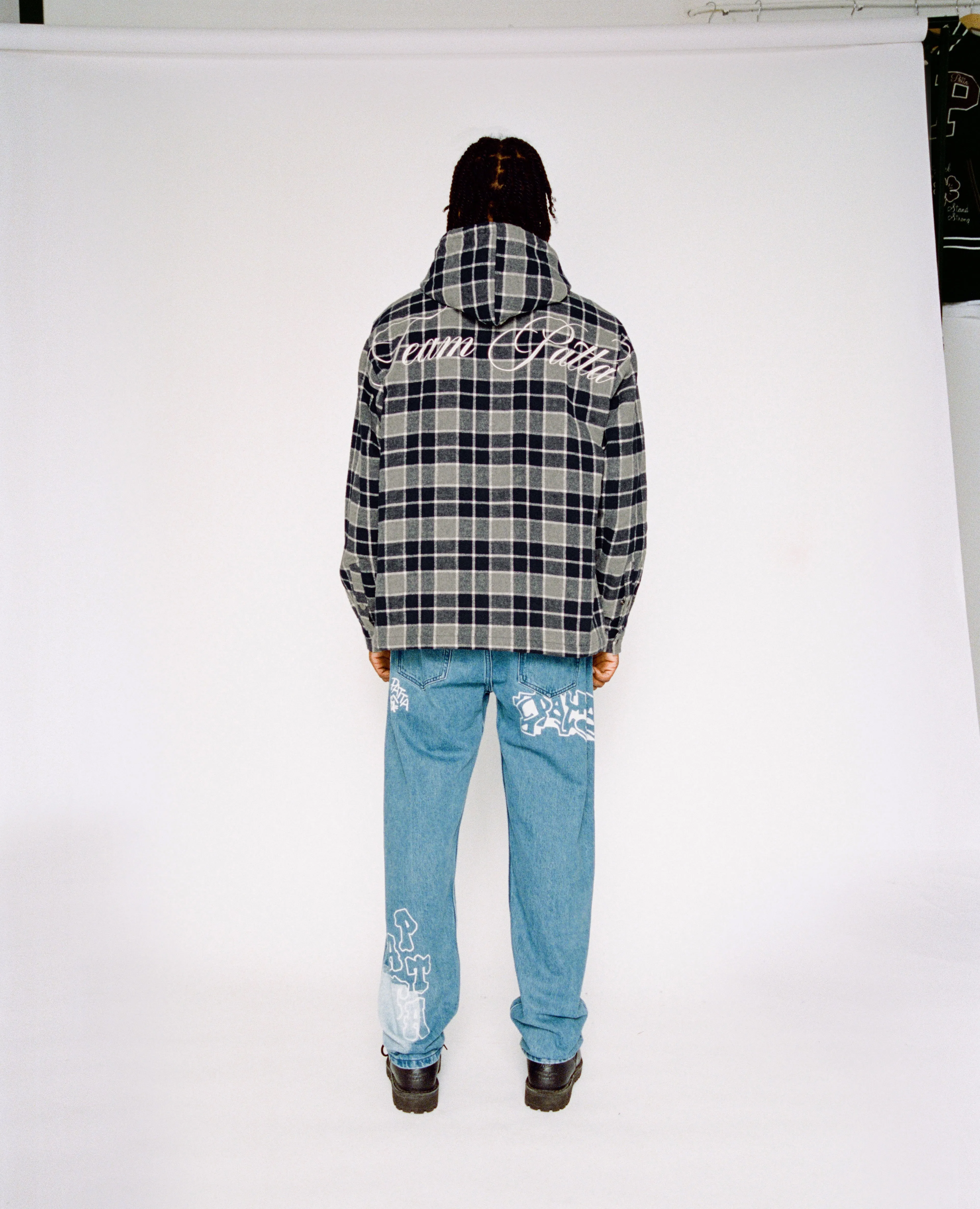 Patta Plaid Overshirt (Mourning Dove Check) sold by Patta product image thumbnail 2