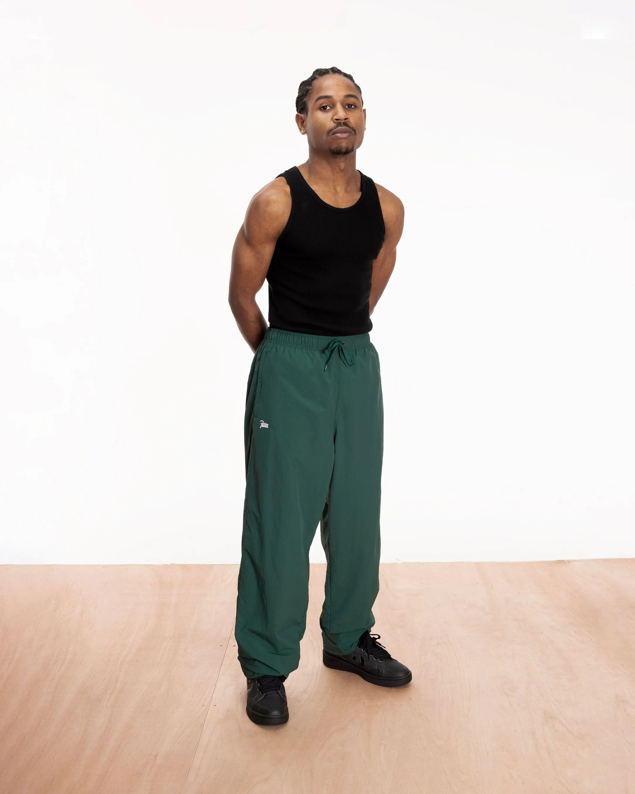 Patta Basic M2 Nylon Track Pants (Ponderosa Pine) sold by Patta product image thumbnail 2