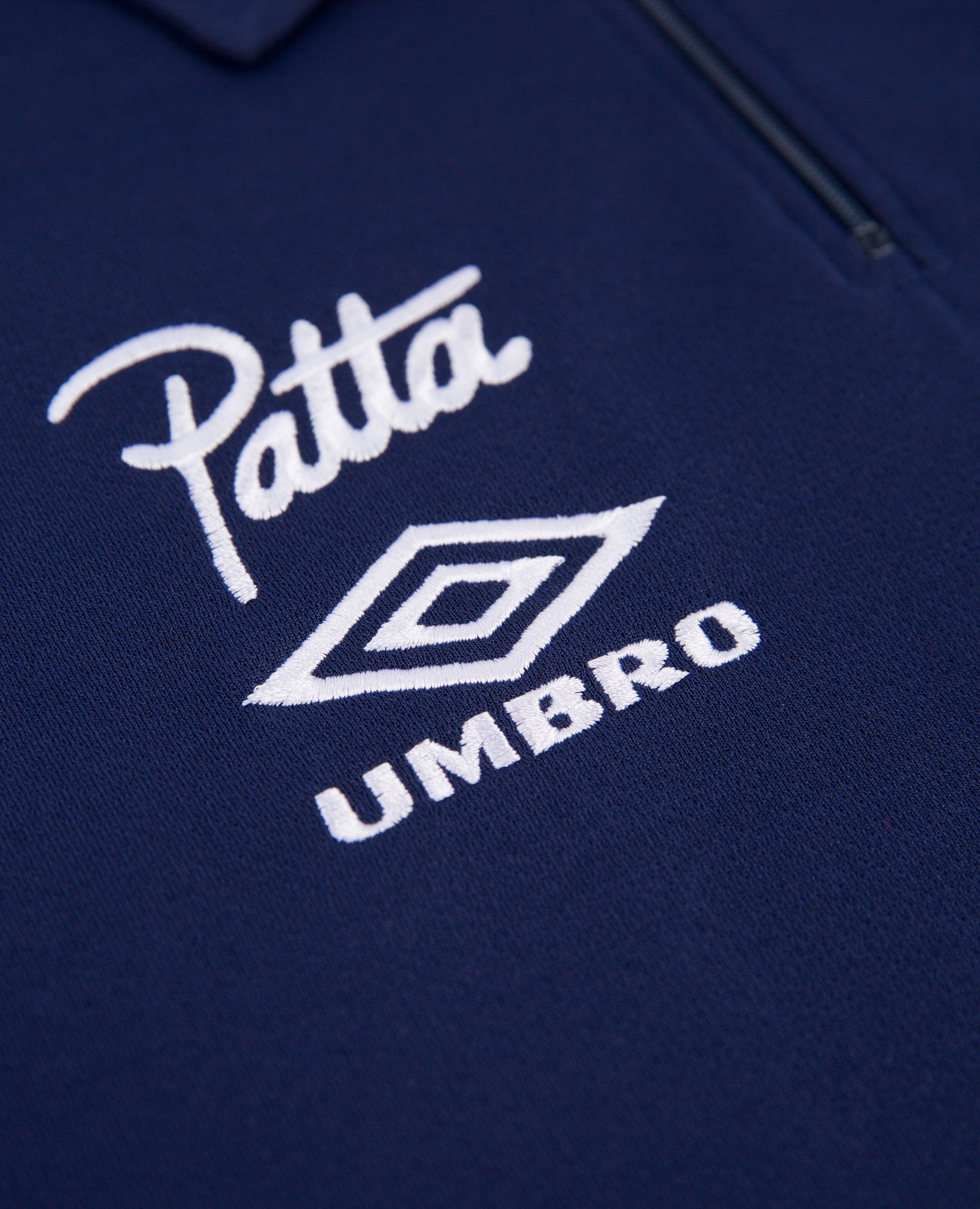 Patta x Umbro Shortsleeve Polo (Medieval Blue) sold by Patta product image thumbnail 3
