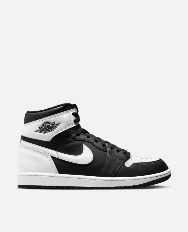 Nike Air Jordan 1 Retro High OG (Black/White-White) sold by Patta