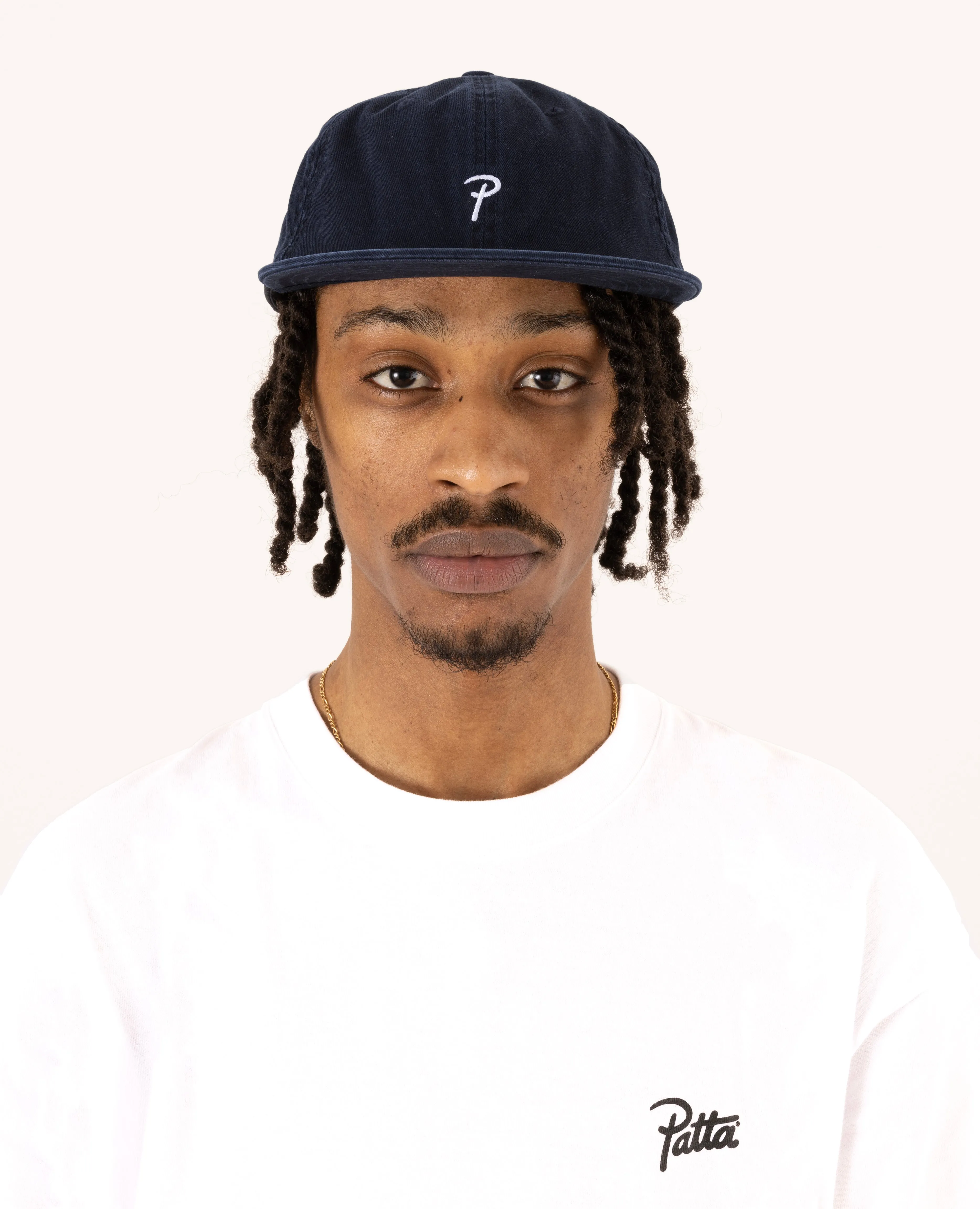 Patta Washed Script P Sports Cap (Odyssey Gray) sold by Patta product image thumbnail 2