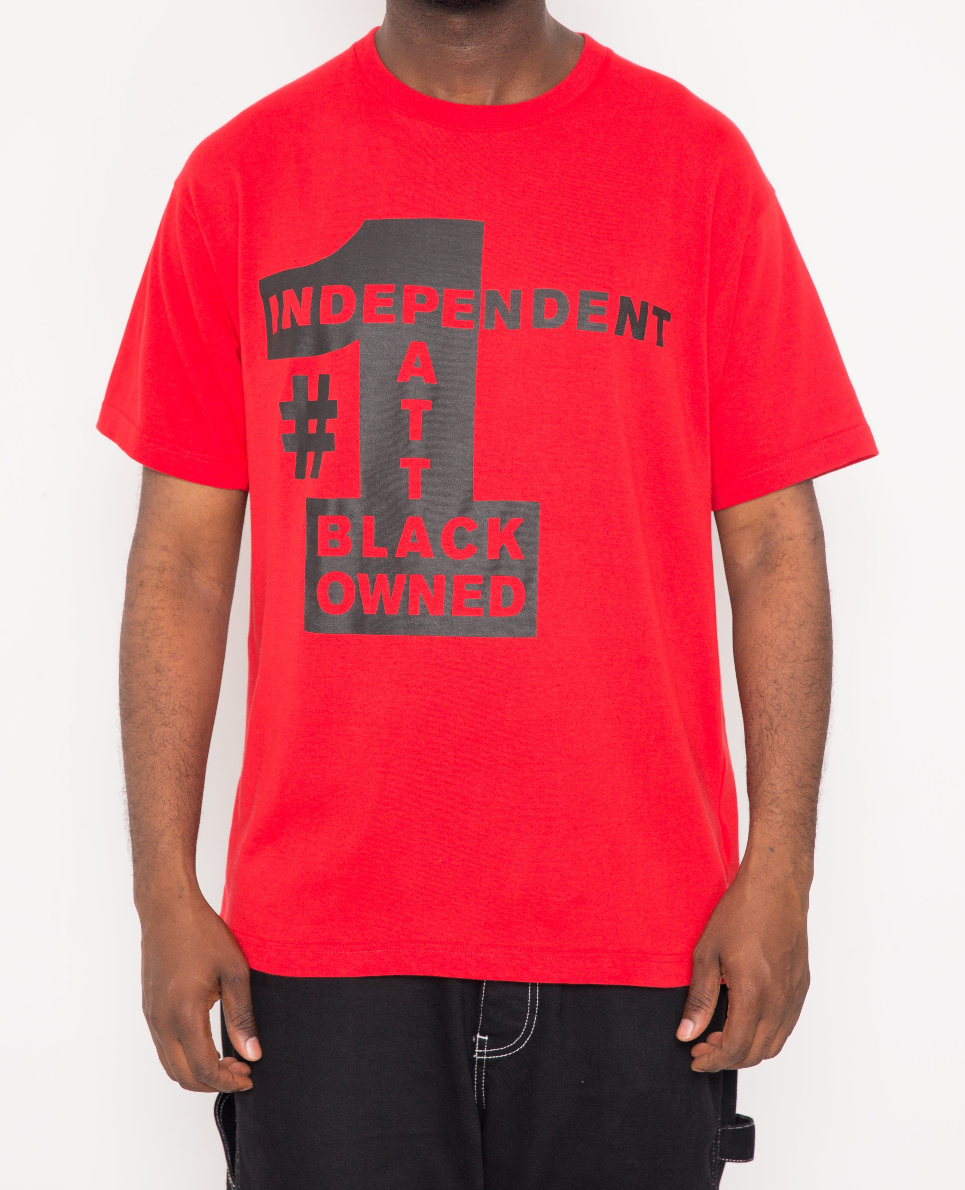 Patta Independent T-Shirt (High Risk Red) sold by Patta product image thumbnail 10