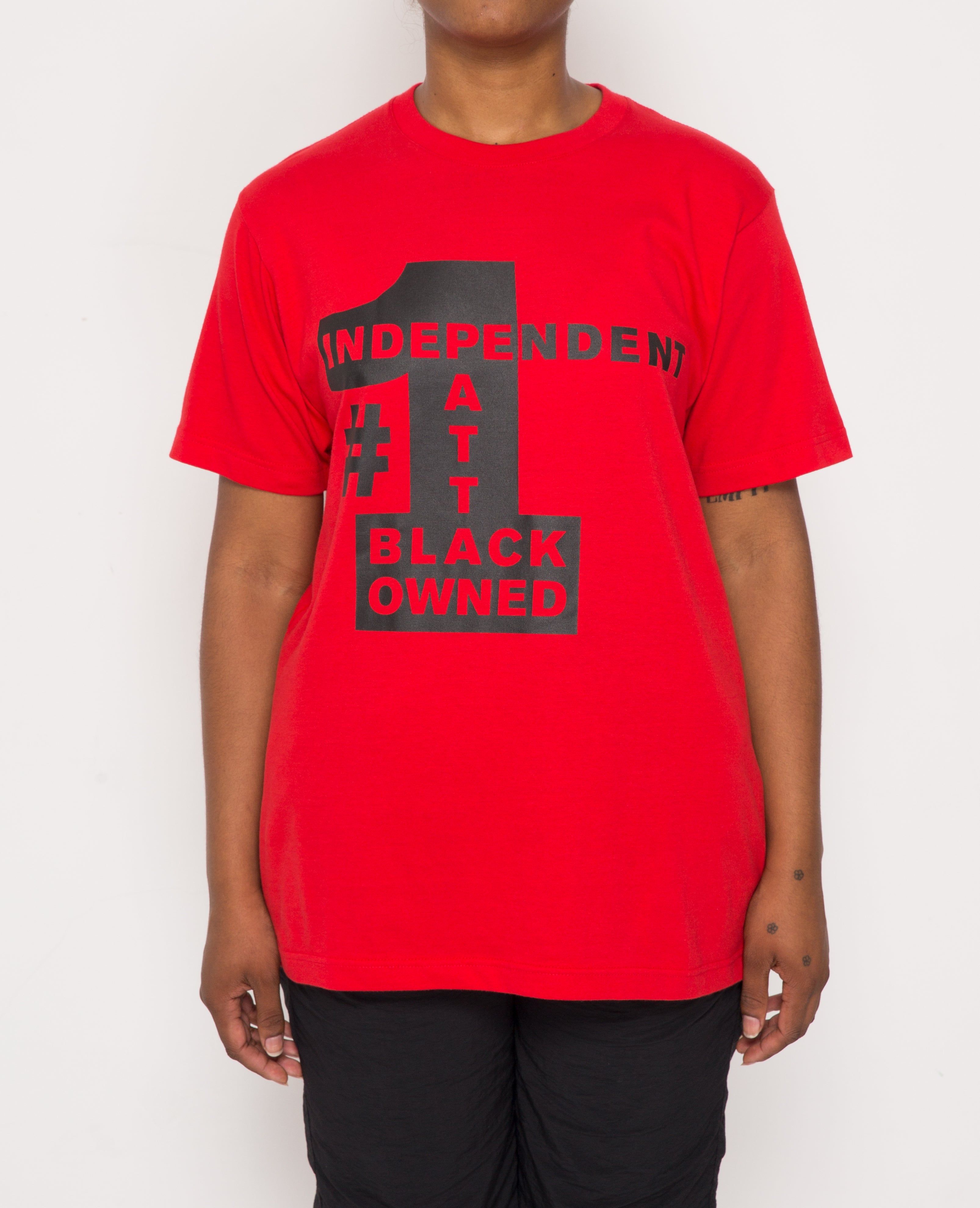 Patta Independent T-Shirt (High Risk Red) sold by Patta product image thumbnail 5