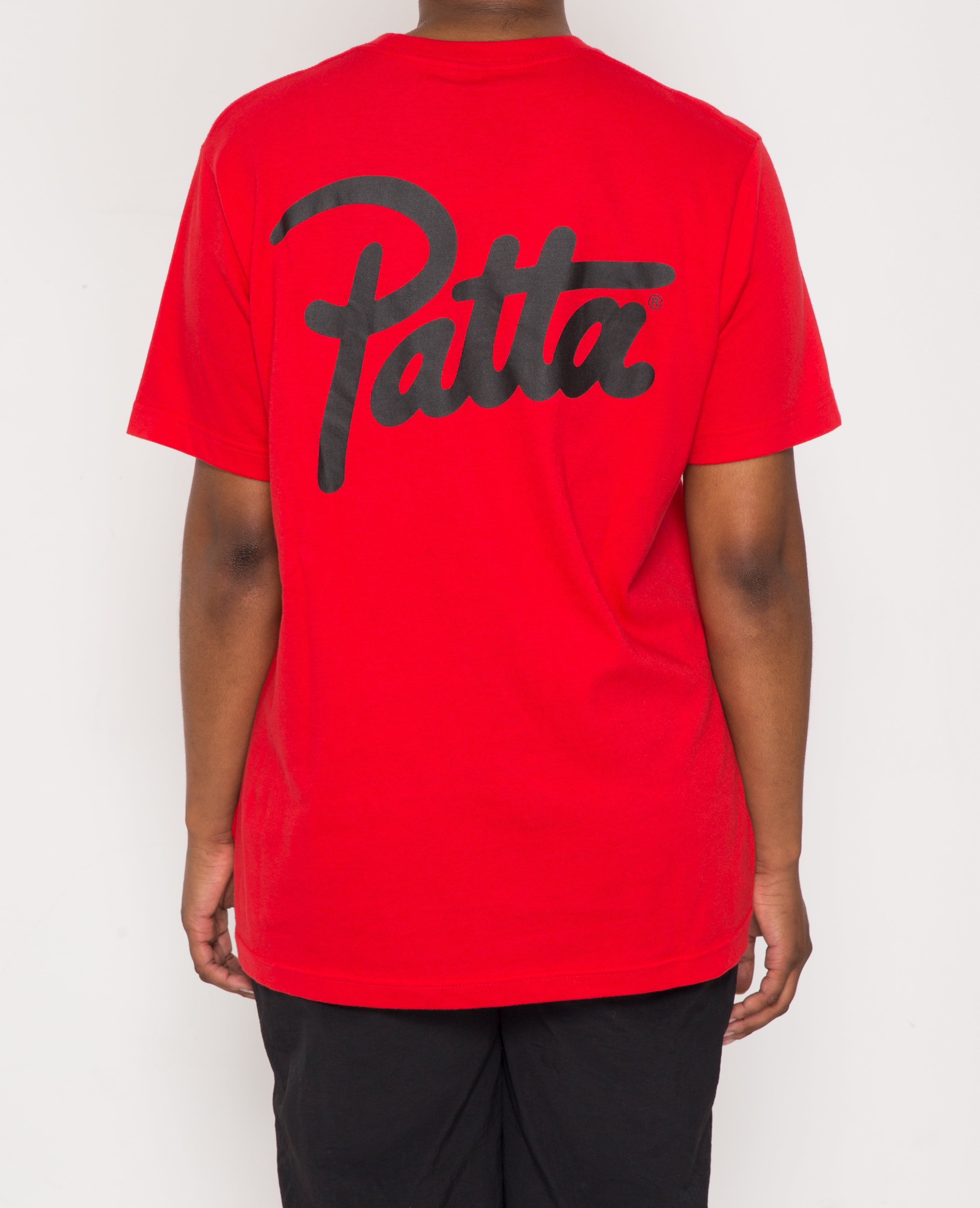 Patta Independent T-Shirt (High Risk Red) sold by Patta product image thumbnail 2