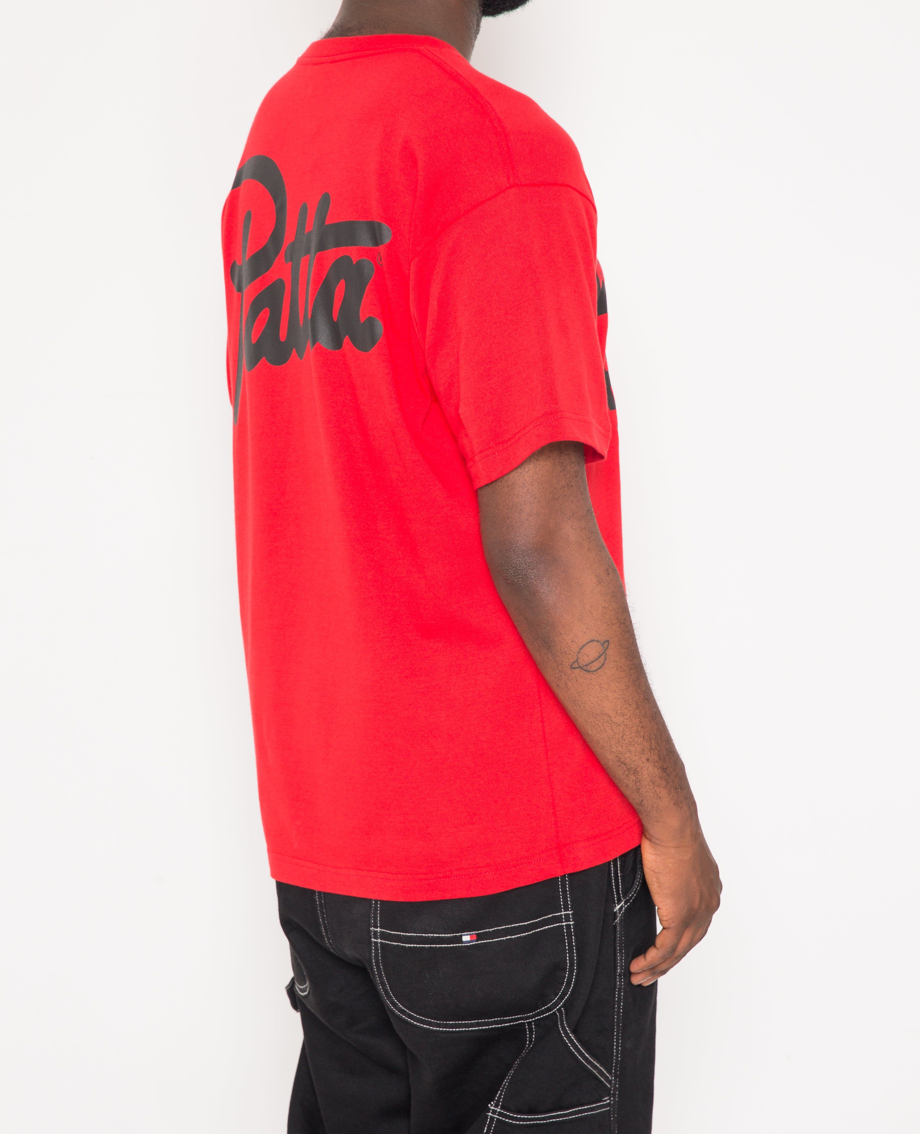 Patta Independent T-Shirt (High Risk Red) sold by Patta product image thumbnail 11