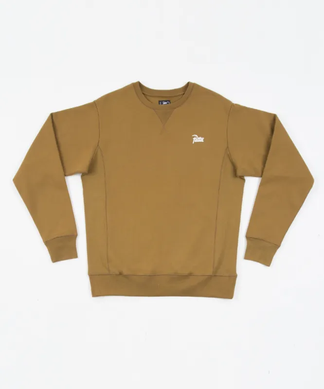 Patta Basic Crewneck Sweater (Tapenade) sold by Patta