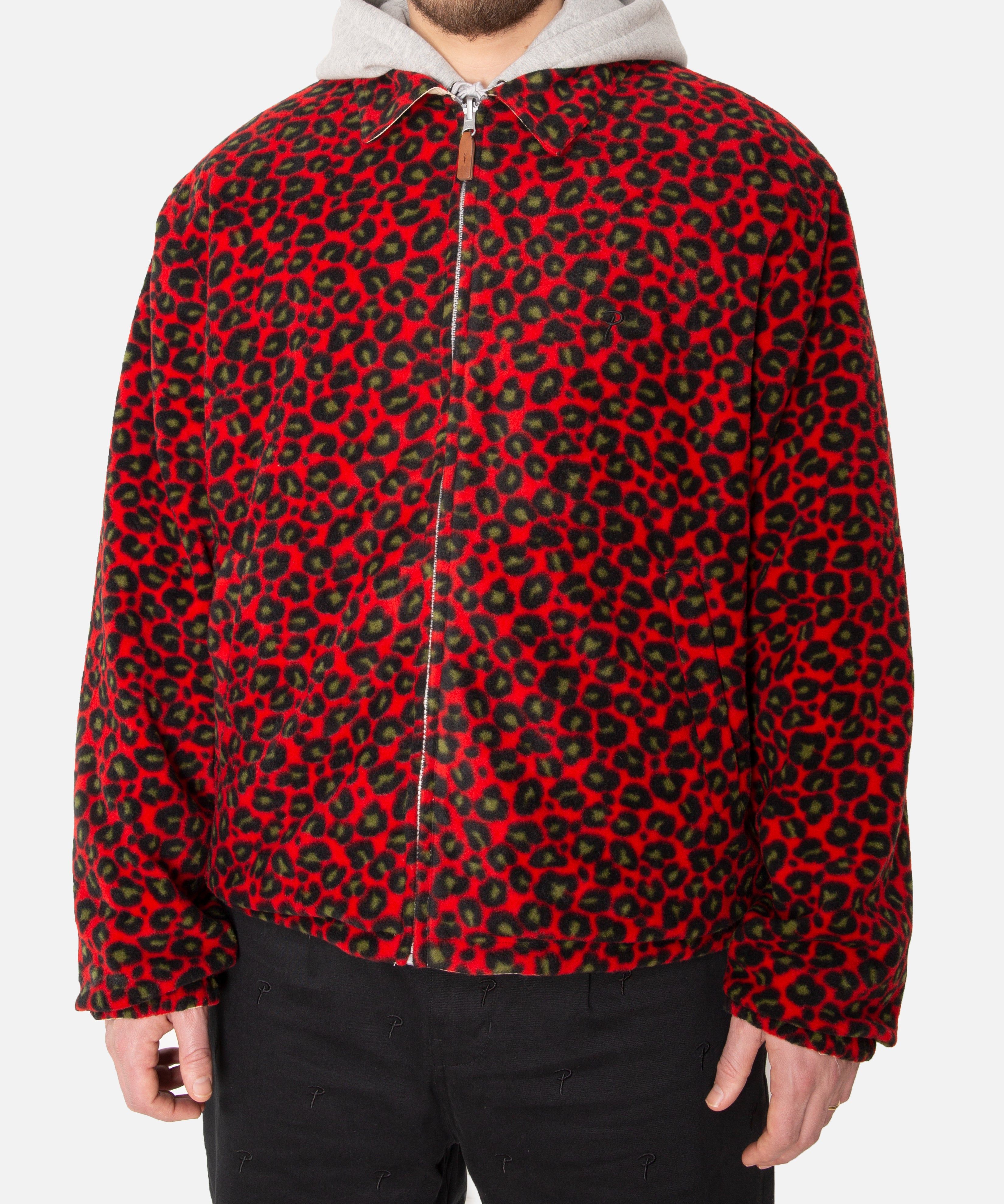 Patta Heritage Reversible Jacket (Oyster Grey/Red Leopard) sold by Patta product image thumbnail 3