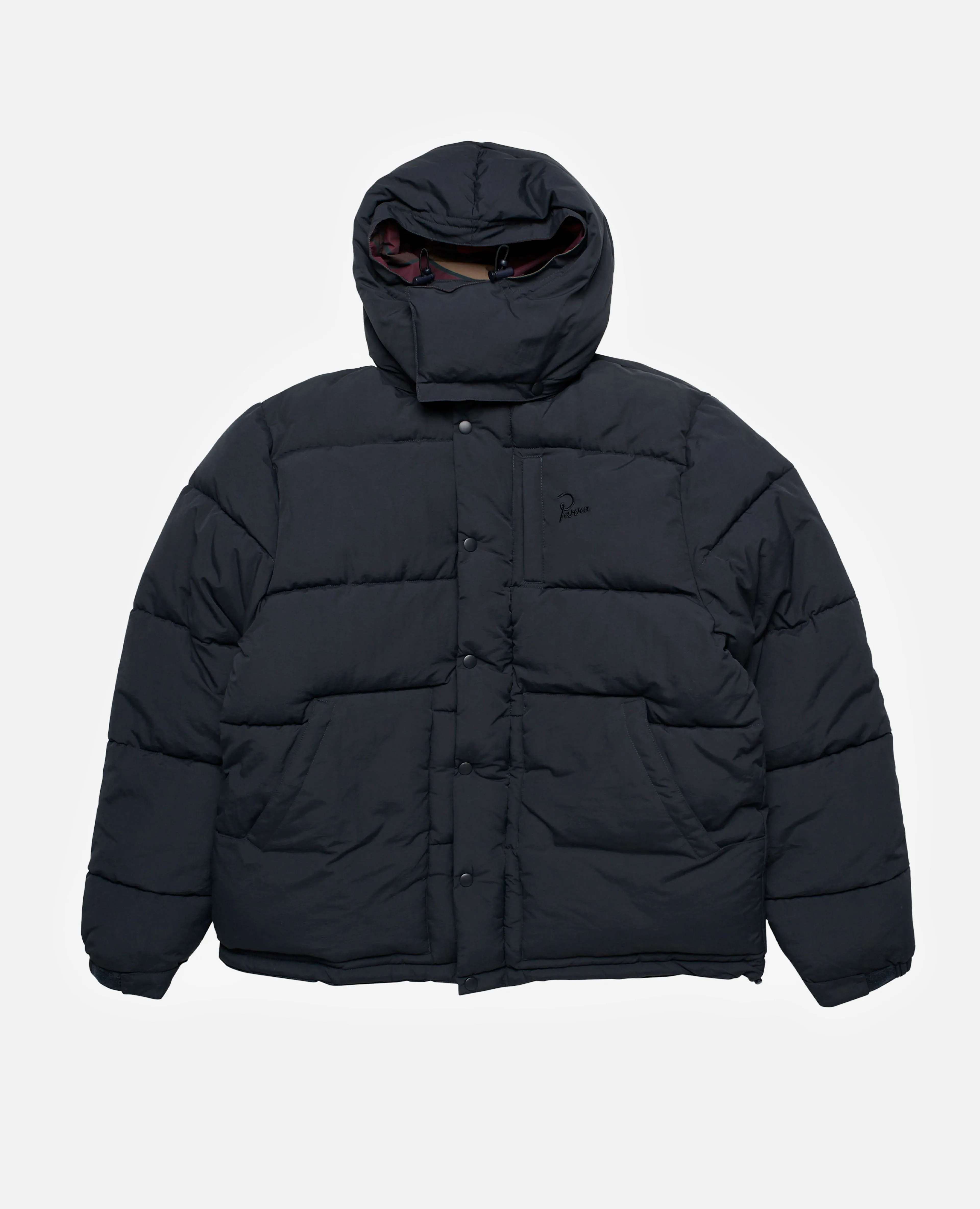 byParra The Secret Garden Puffer Jacket (Navy Blue) sold by Patta