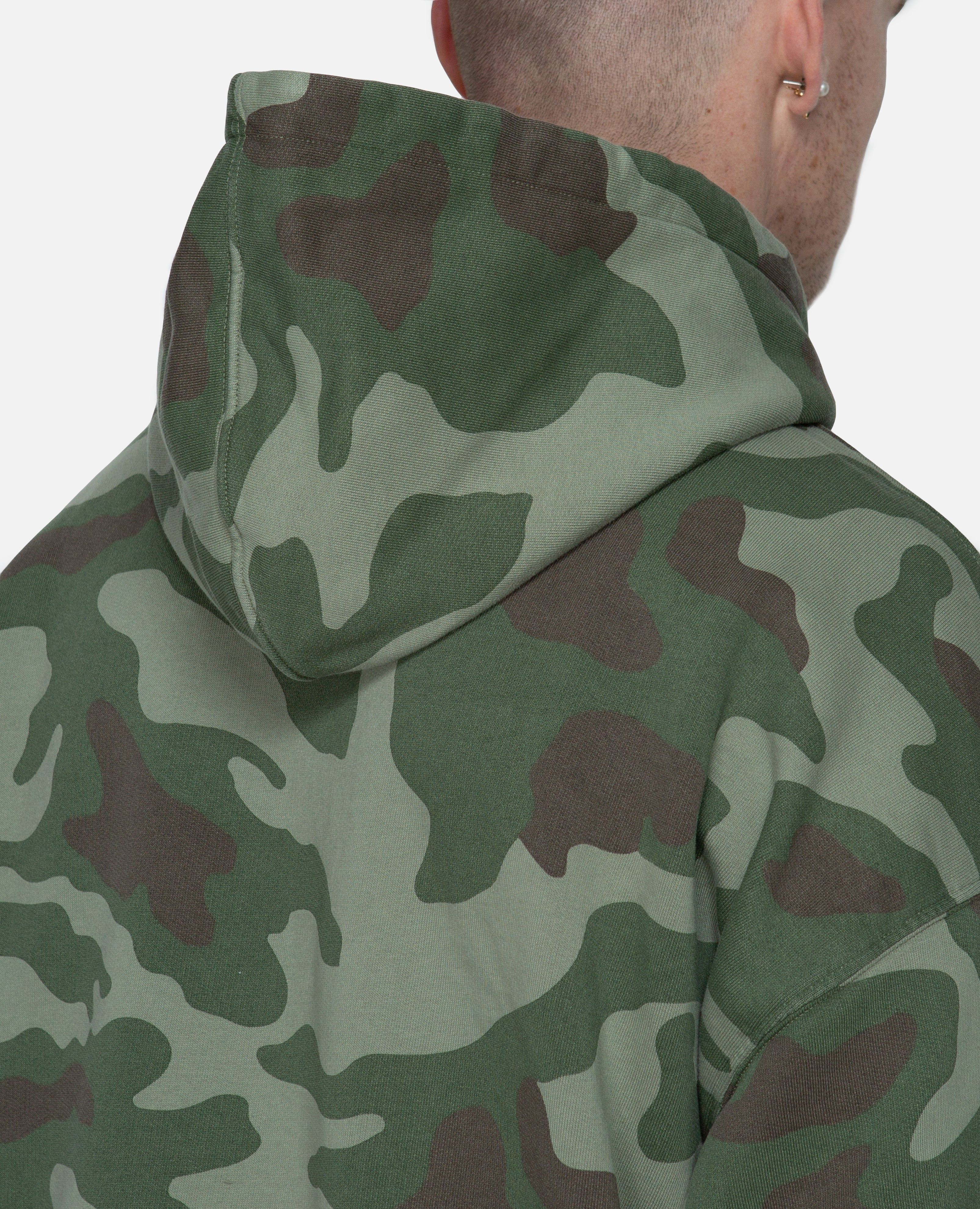 Patta Basic Summer Washed Hooded Sweater (Camo AOP) sold by Patta product image thumbnail 4