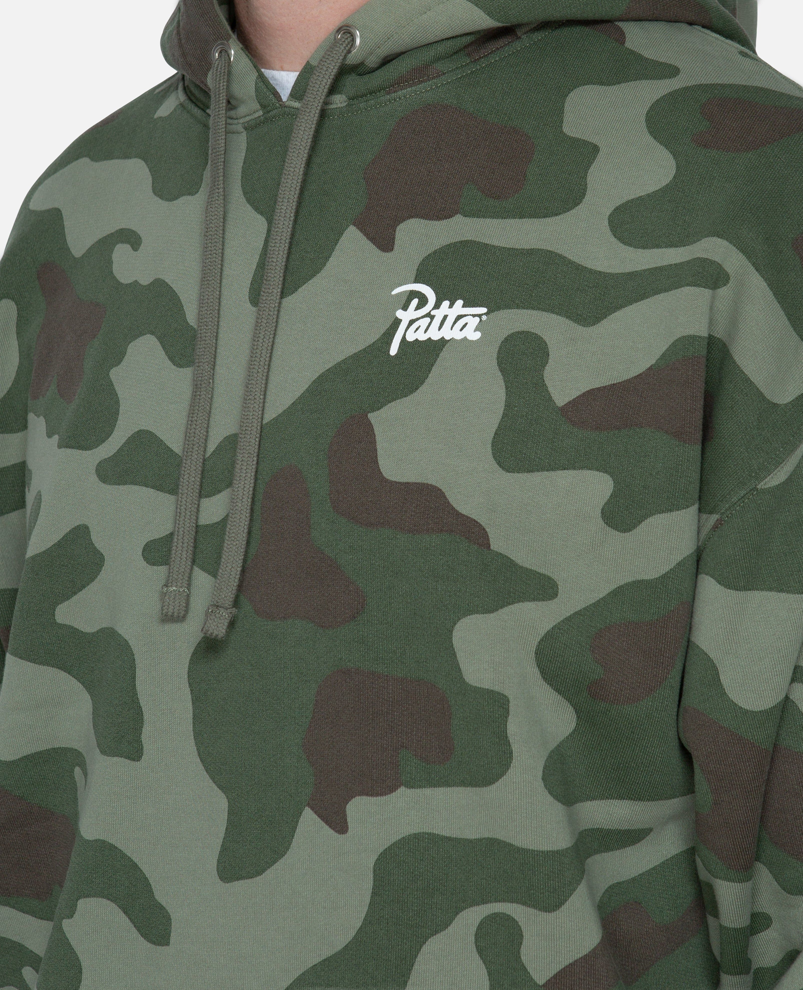 Patta Basic Summer Washed Hooded Sweater (Camo AOP) sold by Patta product image thumbnail 2