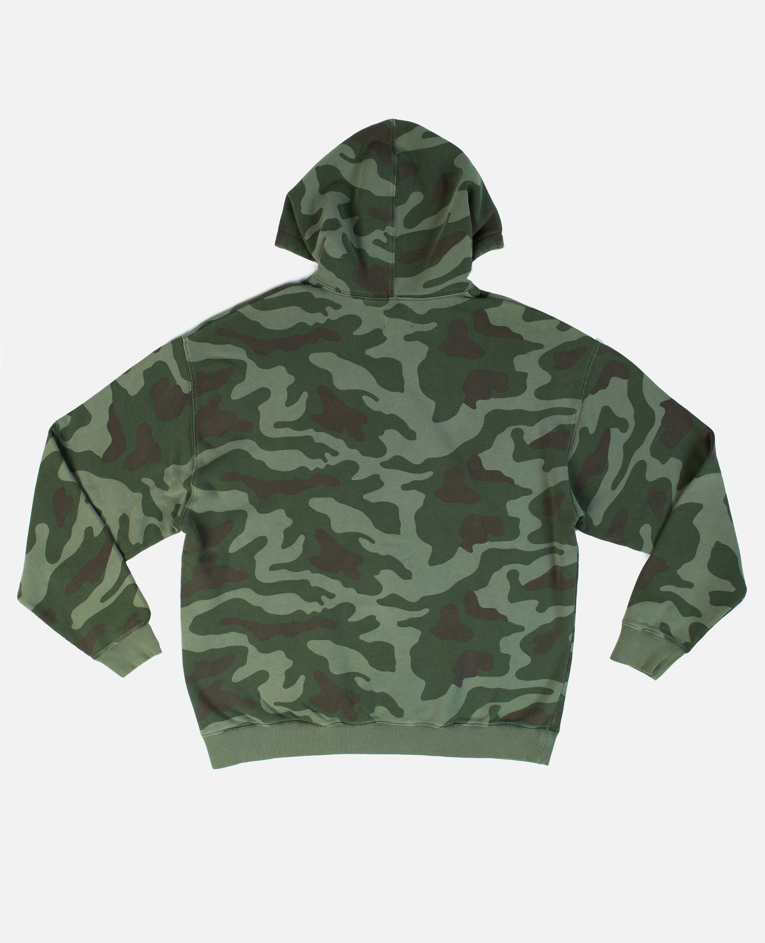 Patta Basic Summer Washed Hooded Sweater (Camo AOP) sold by Patta product image thumbnail 8