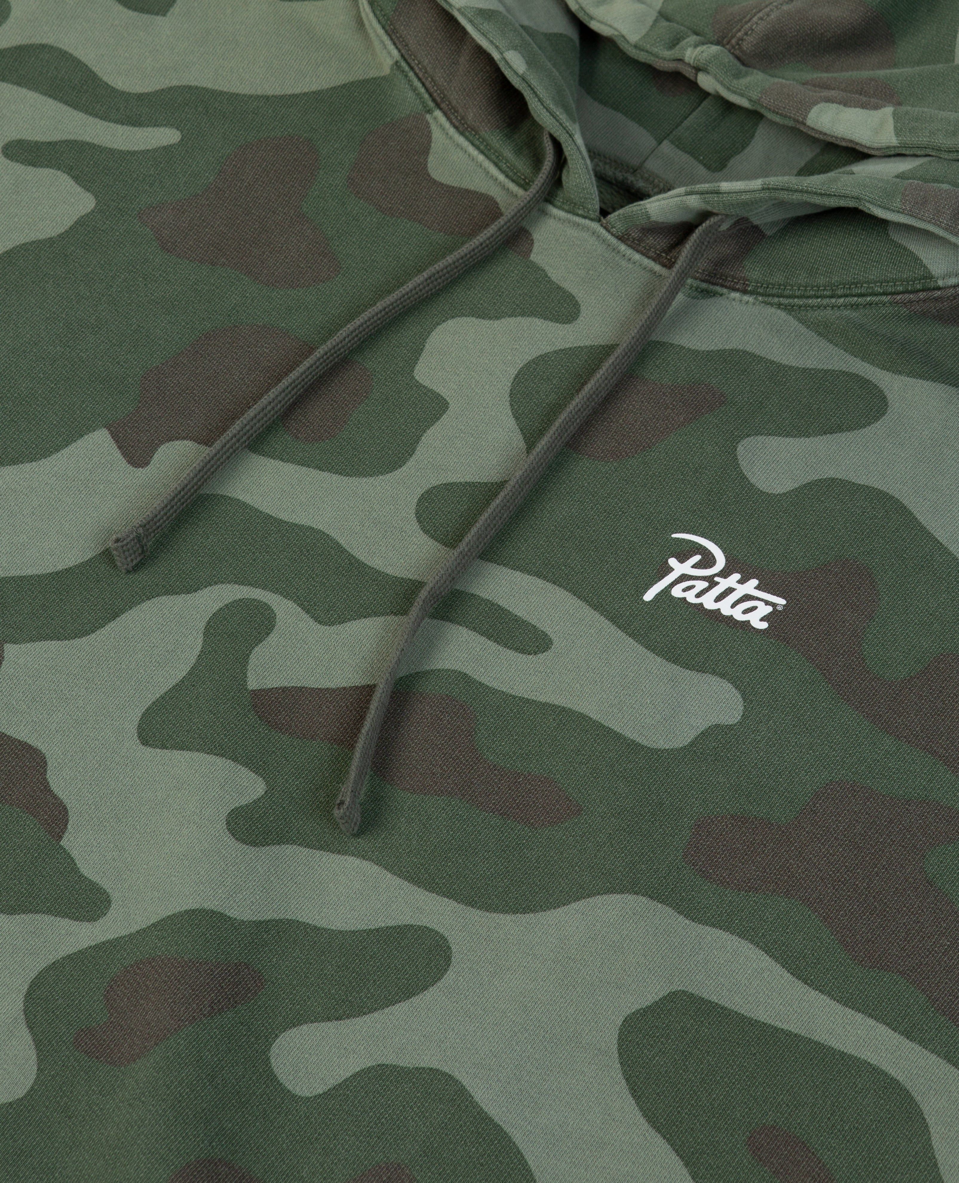 Patta Basic Summer Washed Hooded Sweater (Camo AOP) sold by Patta product image thumbnail 5