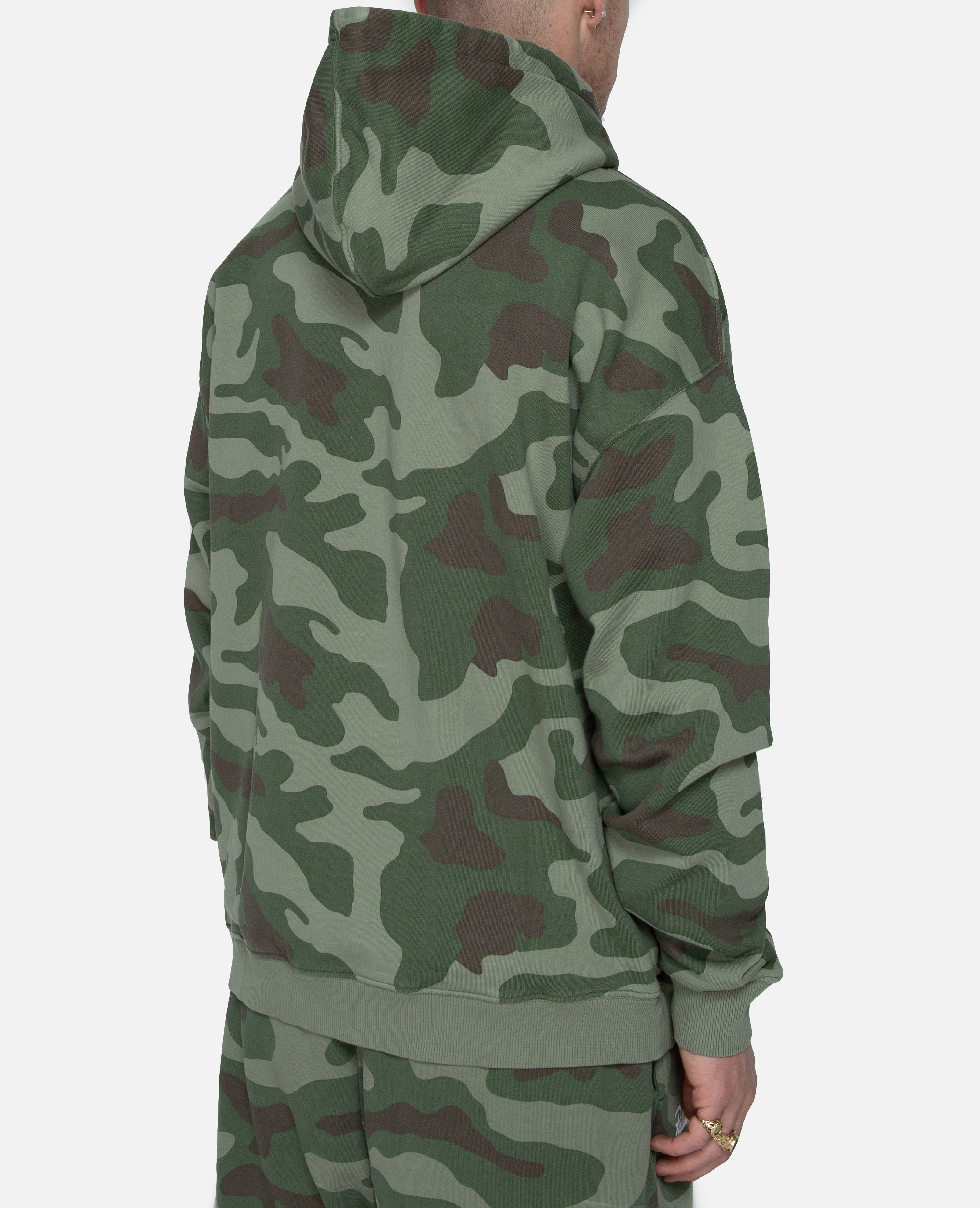 Patta Basic Summer Washed Hooded Sweater (Camo AOP) sold by Patta product image thumbnail 6