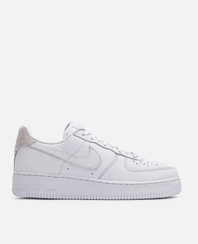 Nike Air Force 1 '07 Craft (White/White-Summit White-Vast Grey) sold by Patta