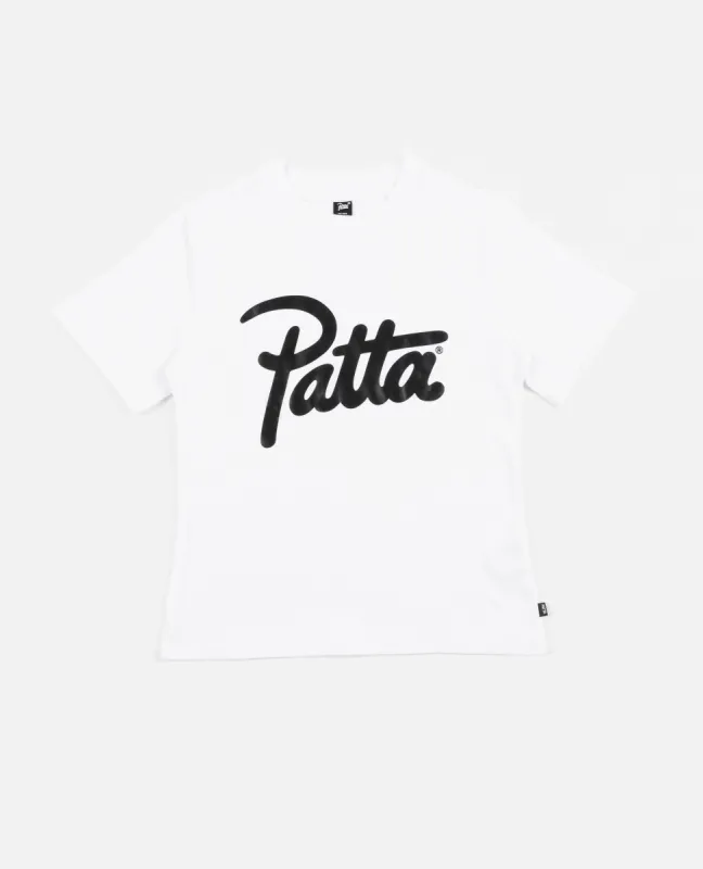 Patta Femme Basic Fitted T-Shirt (White) sold by Patta