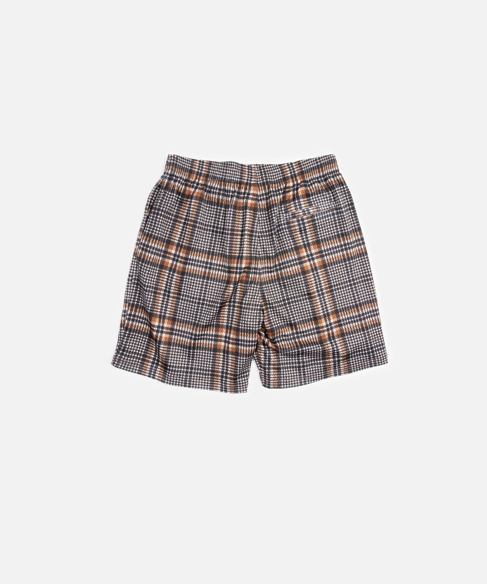 Patta Glen Check Mesh Shorts (Oyster Grey/Monk'S Brown) sold by Patta product image thumbnail 7