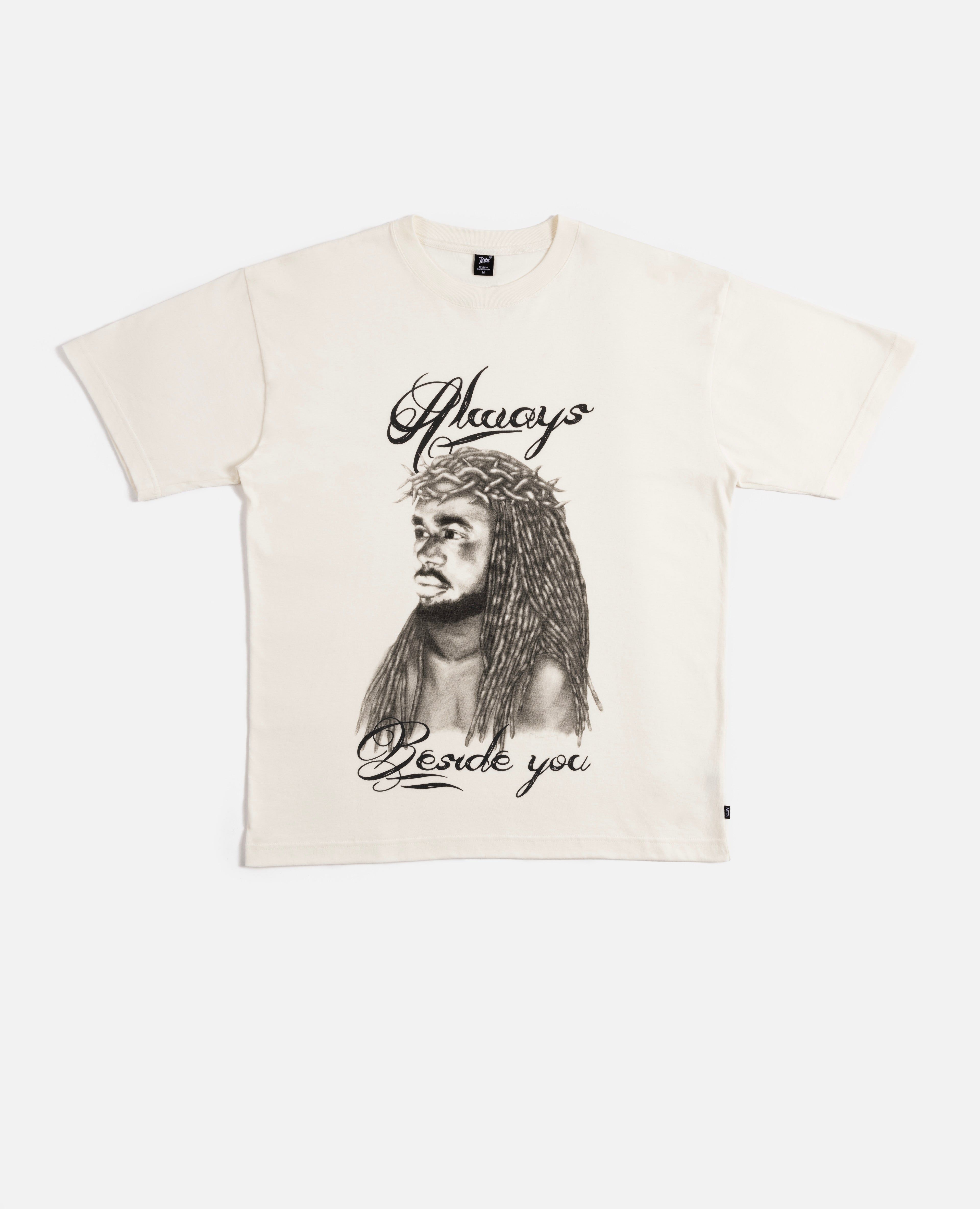 Patta Always Beside You T-Shirt (Whisper White) sold by Patta
