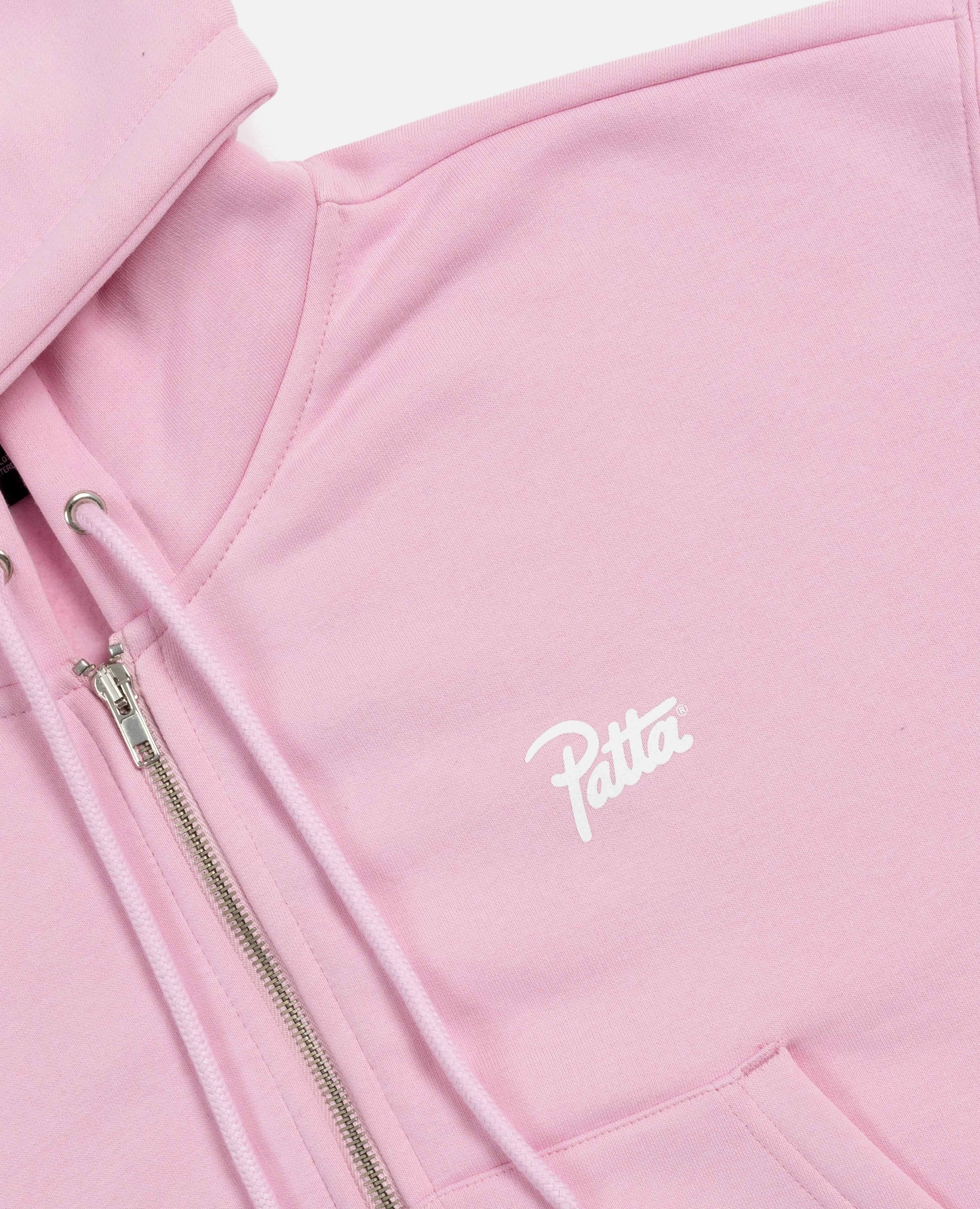 Patta Femme Basic Cropped Zip Hooded Sweater (Cradle Pink) sold by Patta product image thumbnail 5