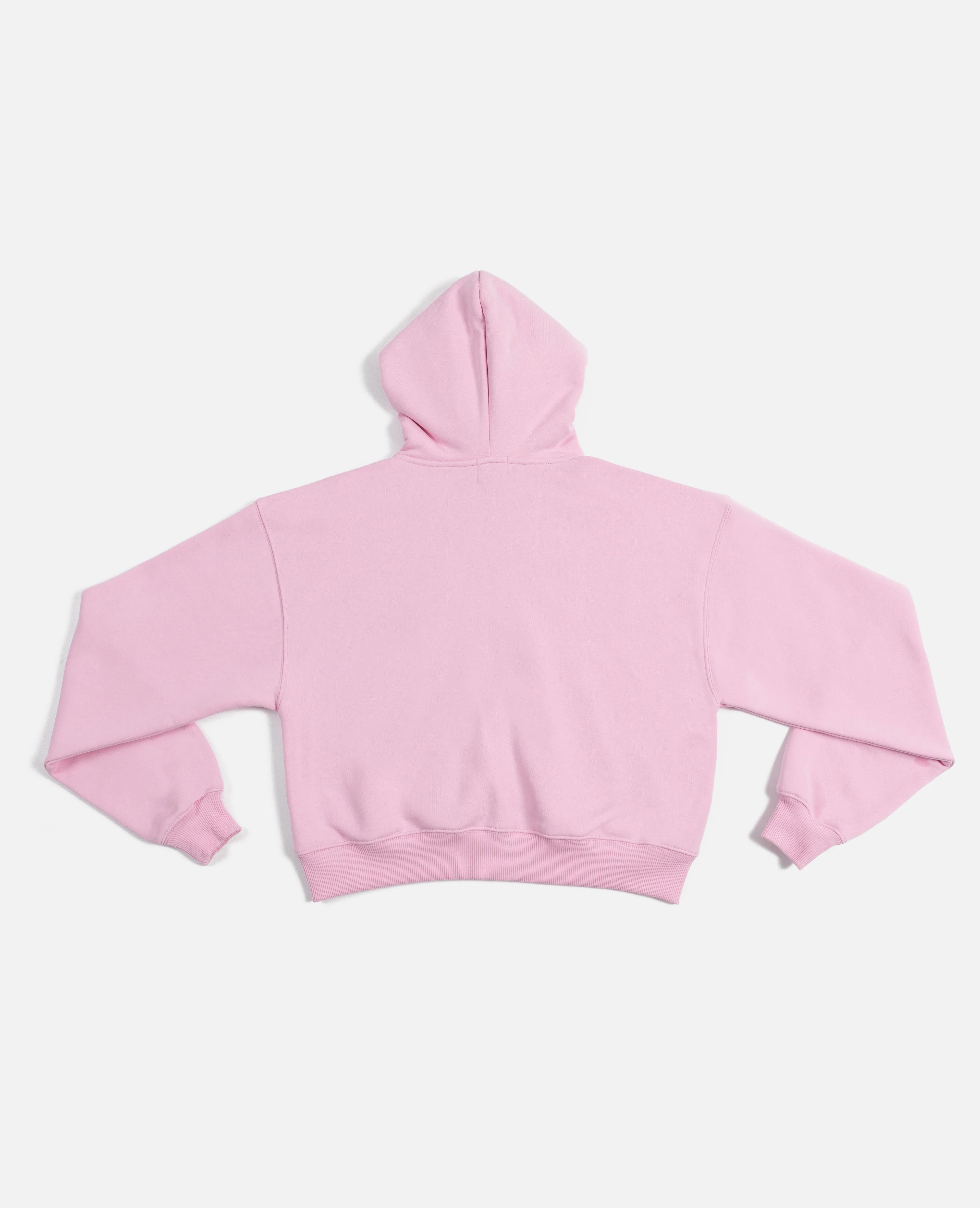 Patta Femme Basic Cropped Zip Hooded Sweater (Cradle Pink) sold by Patta product image thumbnail 4