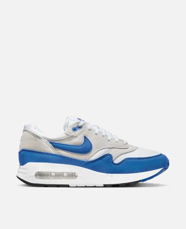 Nike WMNS Air Max 1 '86 Premium (White/Royal Blue-LT Neutral Grey-Black) sold by Patta