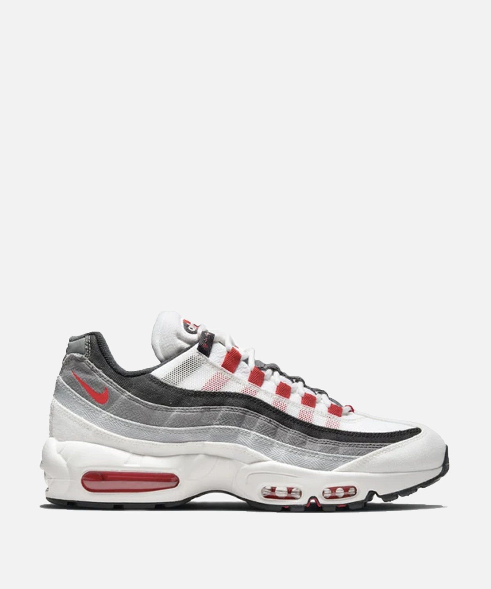 Nike Air Max 95 (Summit White-Chile Red-Off Noir) sold by Patta