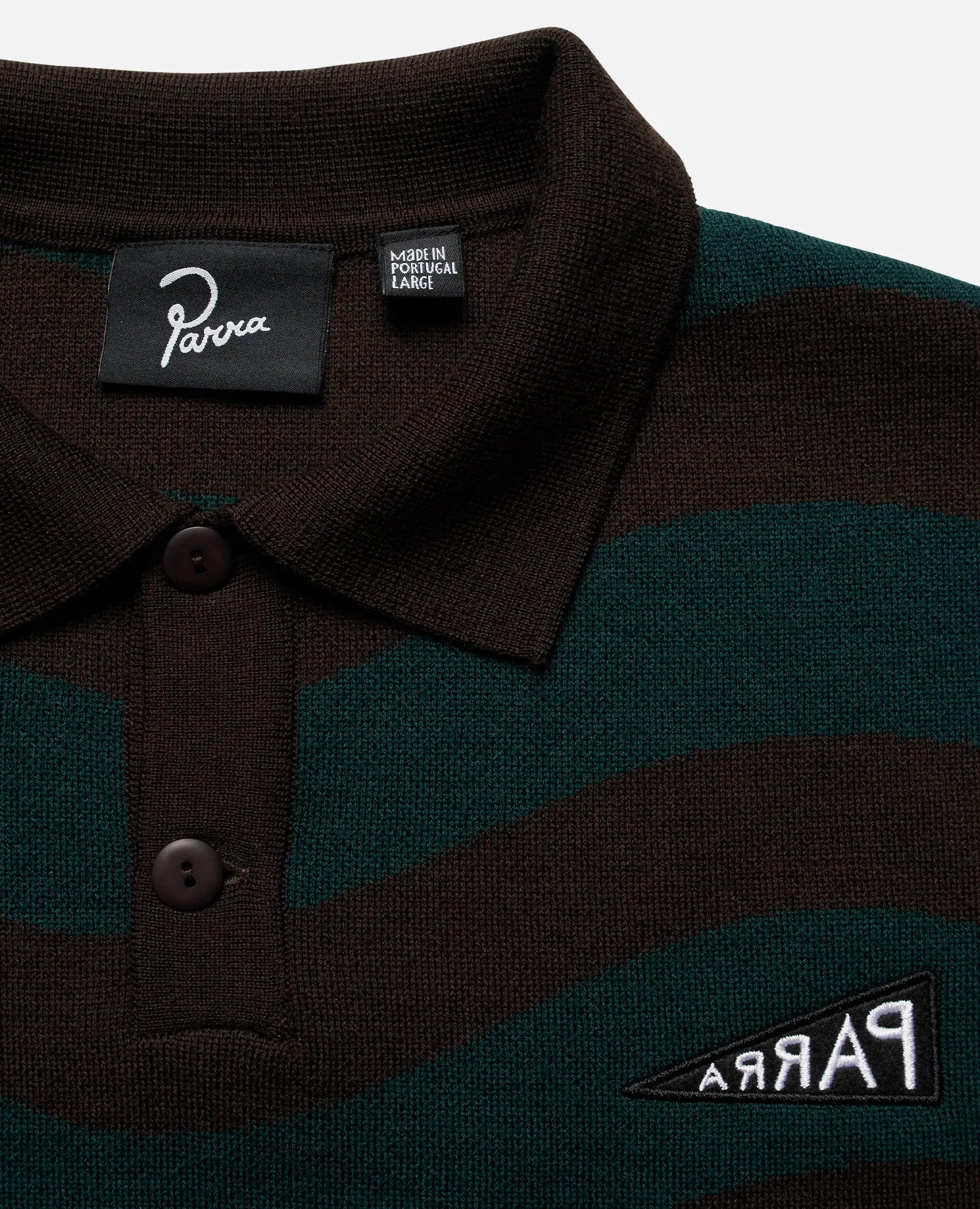 byParra One Weird Wave Knitted Pullover (Chocolate) sold by Patta product image thumbnail 3