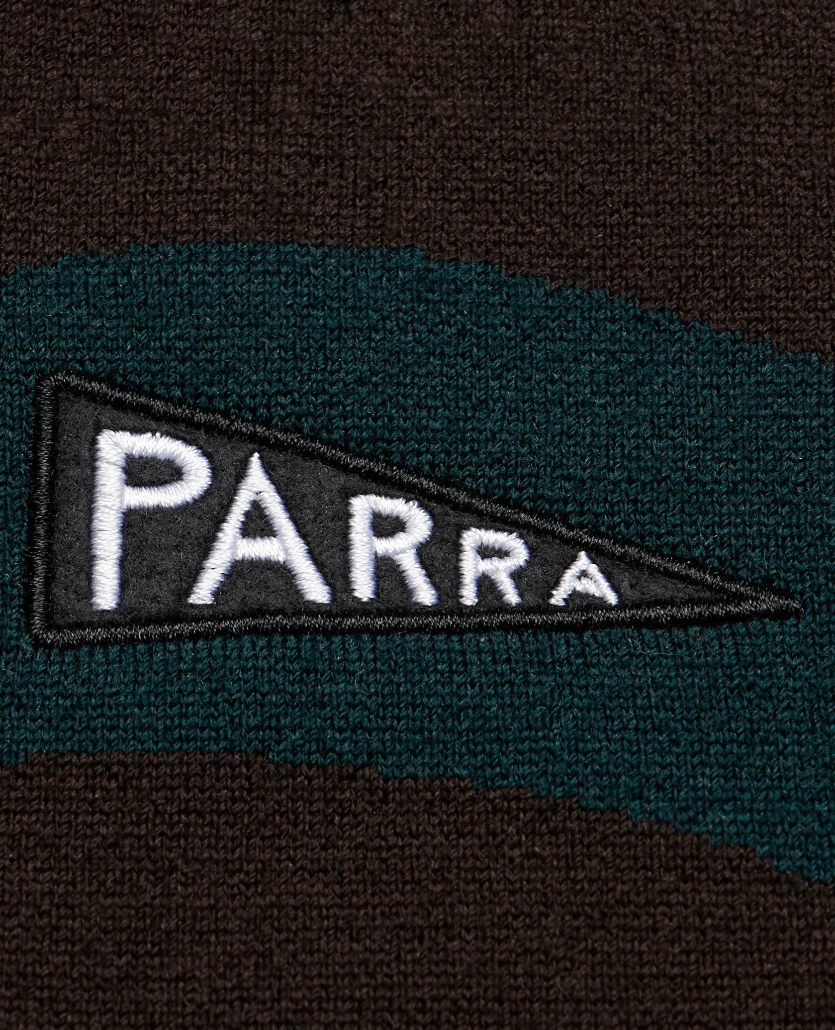byParra One Weird Wave Knitted Pullover (Chocolate) sold by Patta product image thumbnail 5