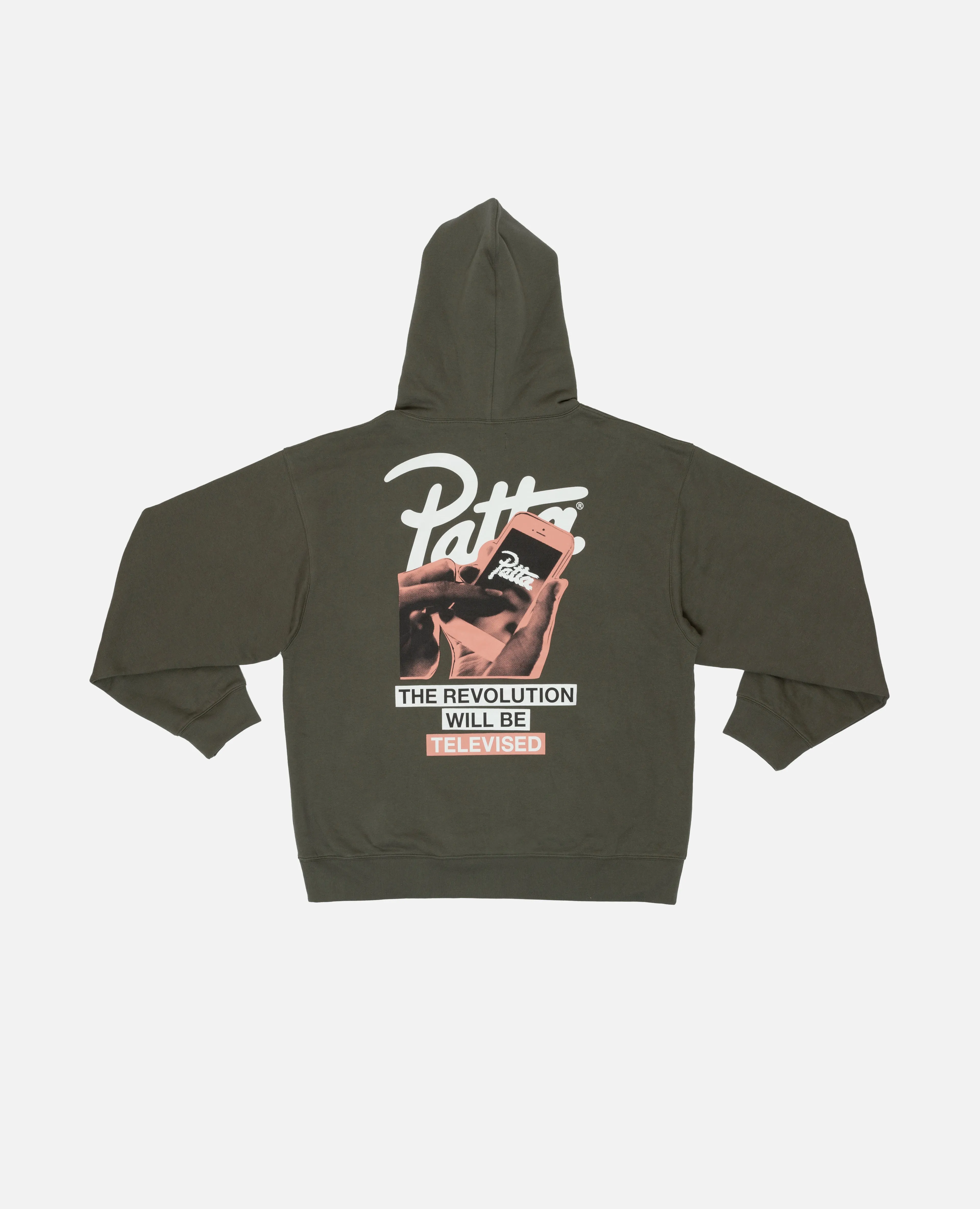 Patta Revolution Boxy Hooded Sweater (Deep Depths) sold by Patta