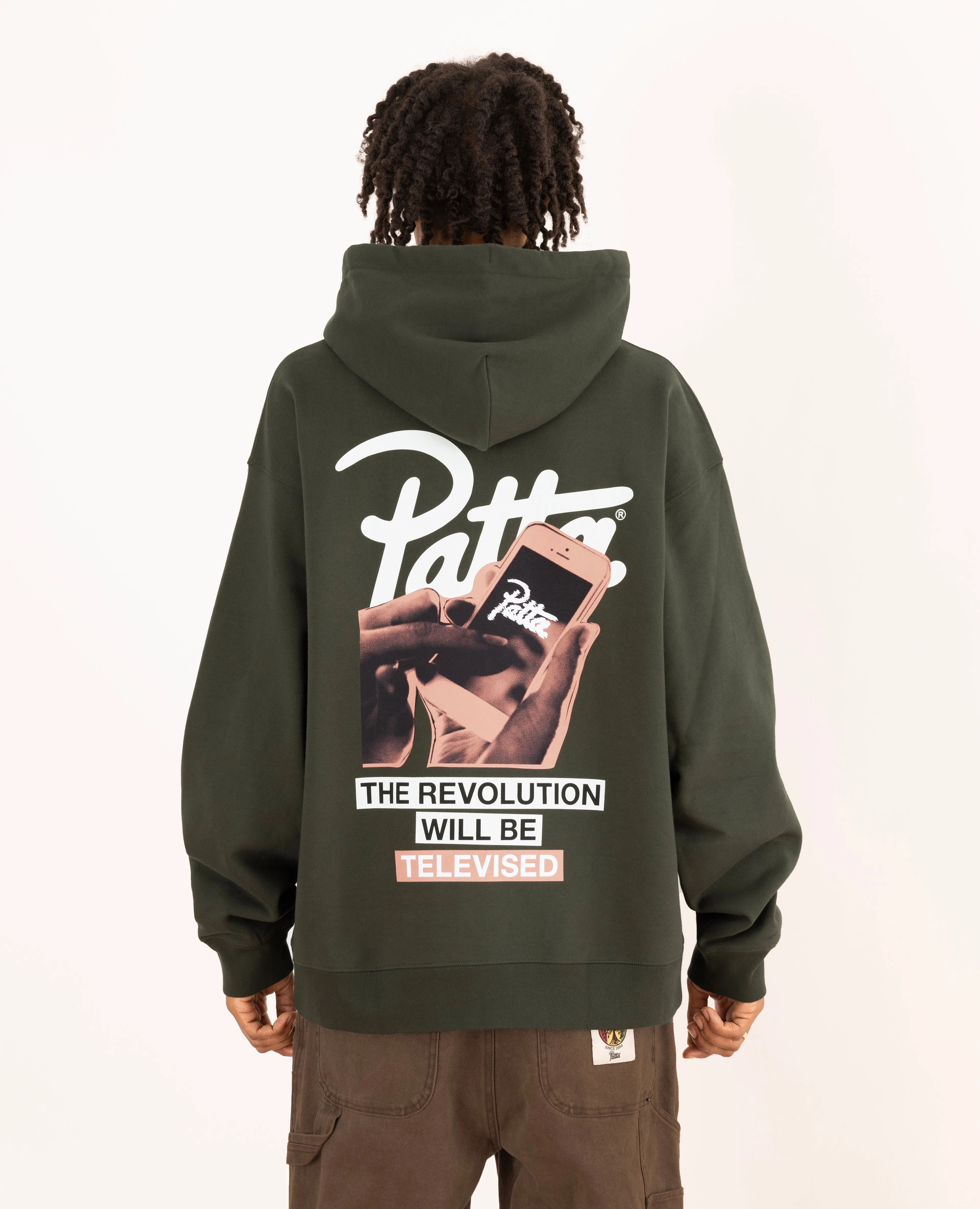 Patta Revolution Boxy Hooded Sweater (Deep Depths) sold by Patta product image thumbnail 3