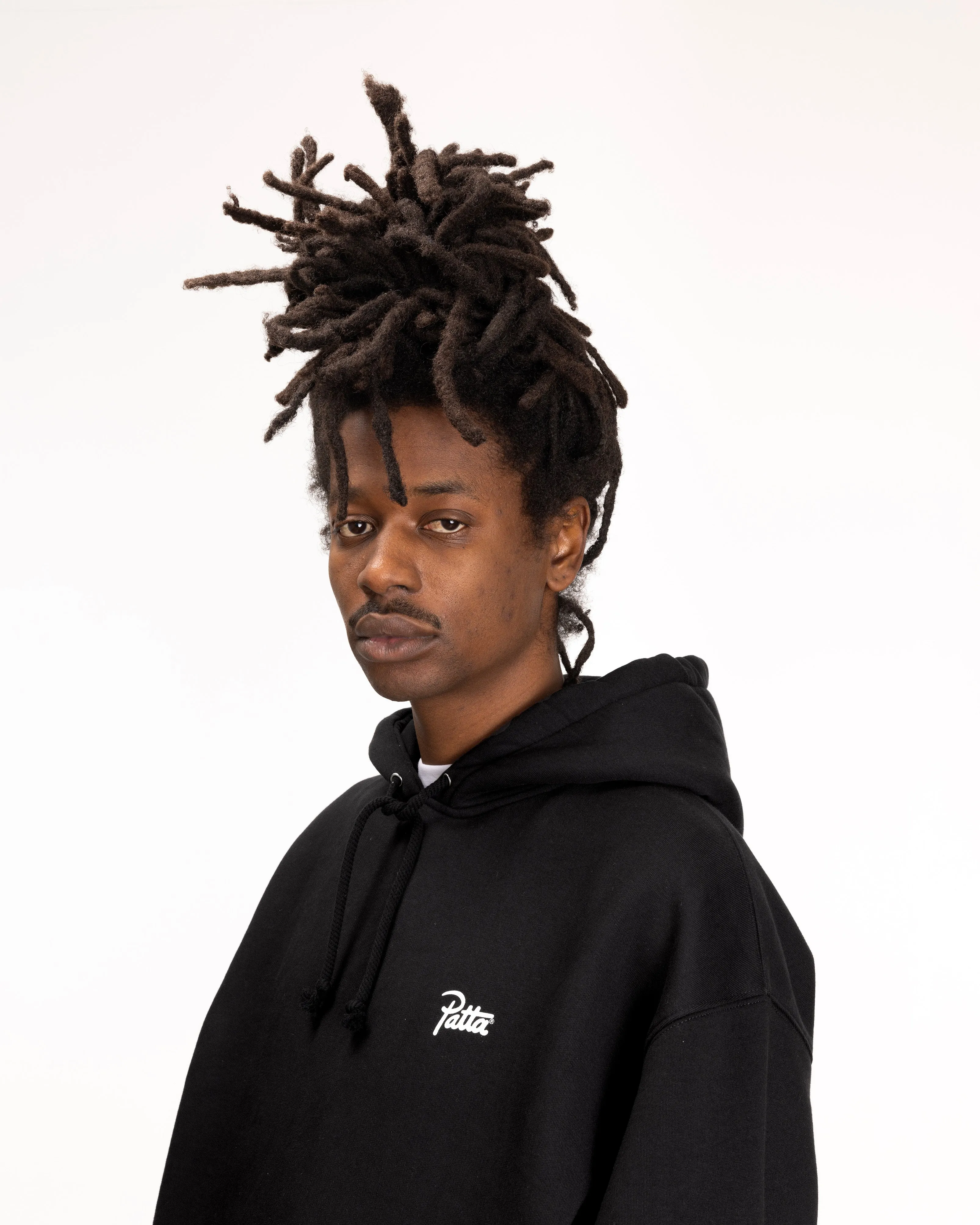 Patta Classic Hooded Sweater (Black) sold by Patta product image thumbnail 3