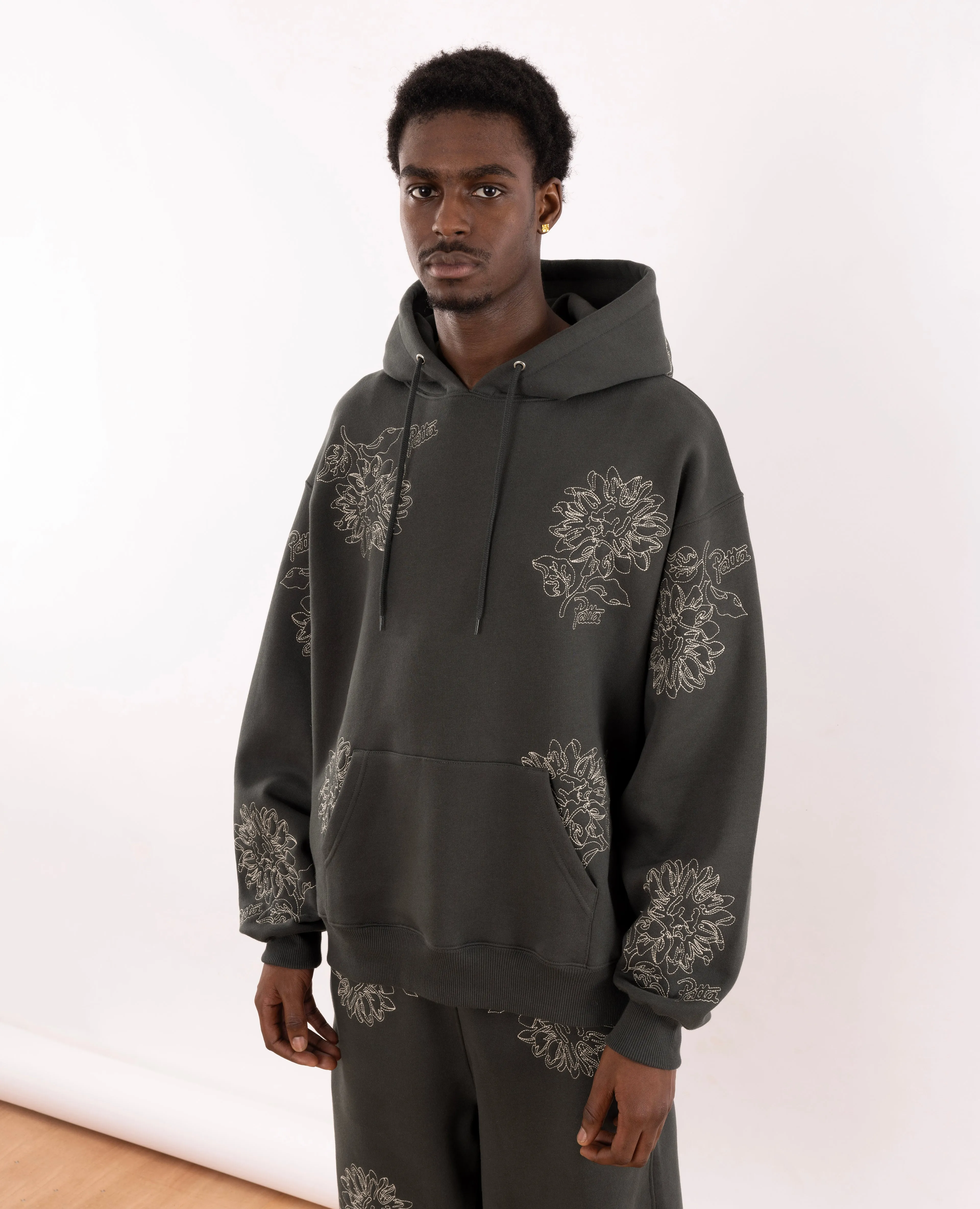 Patta Sunflower Hooded Sweater (Sea Salt) sold by Patta product image thumbnail 5