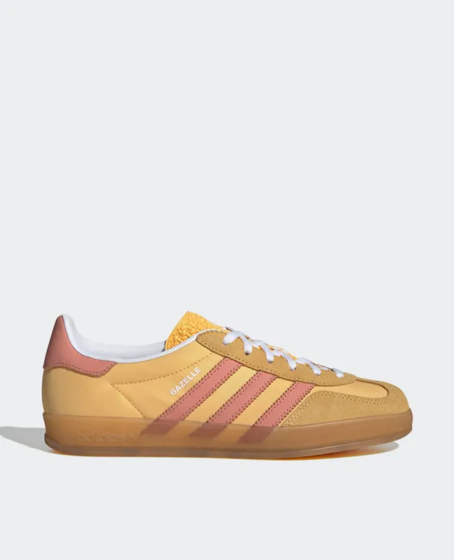 Adidas Gazelle Indoor WMNS (Semi Spark/Wonder Clay/Cloud White) sold by Patta
