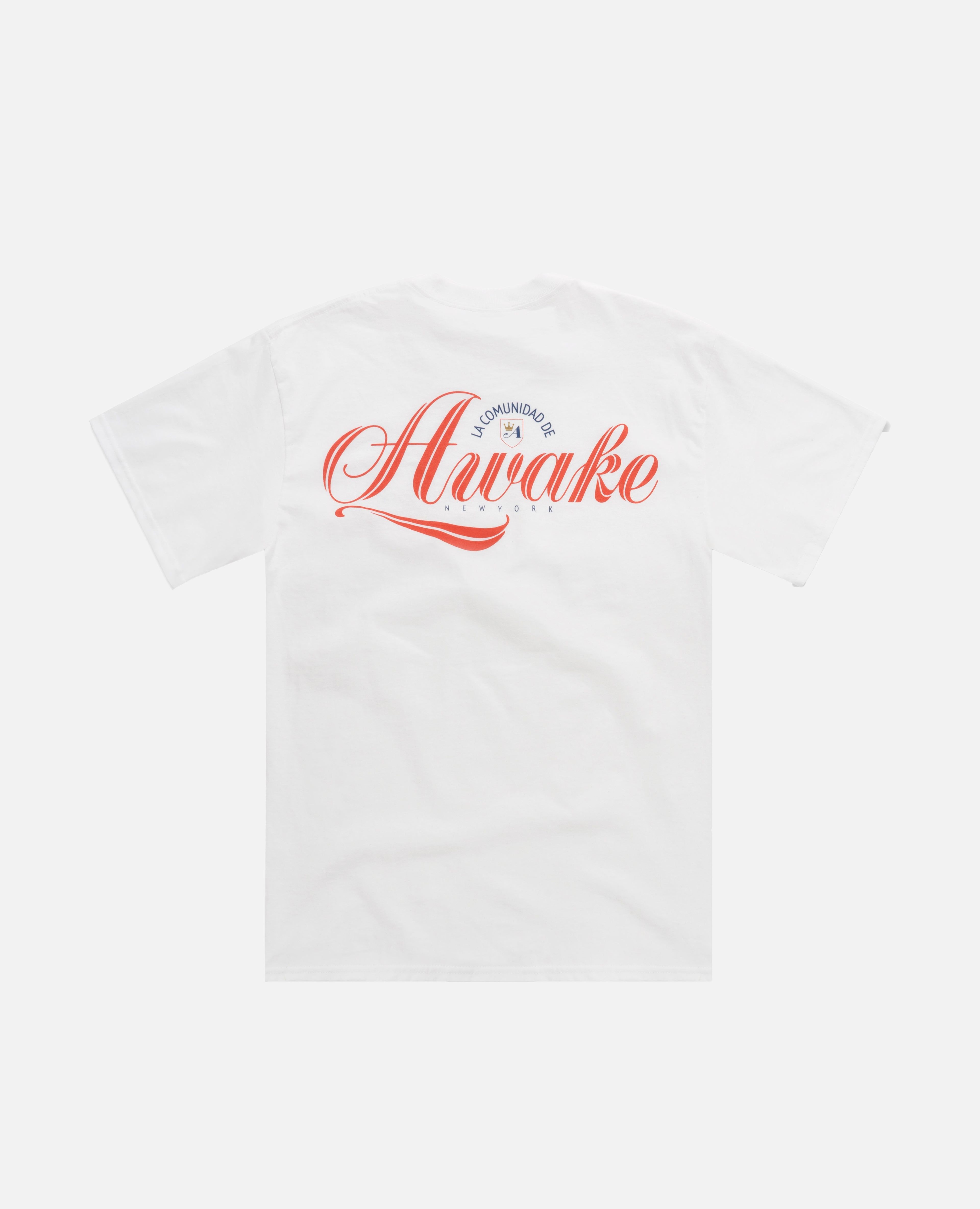 Awake Comunidad Logo Tee (White) sold by Patta product image thumbnail 2
