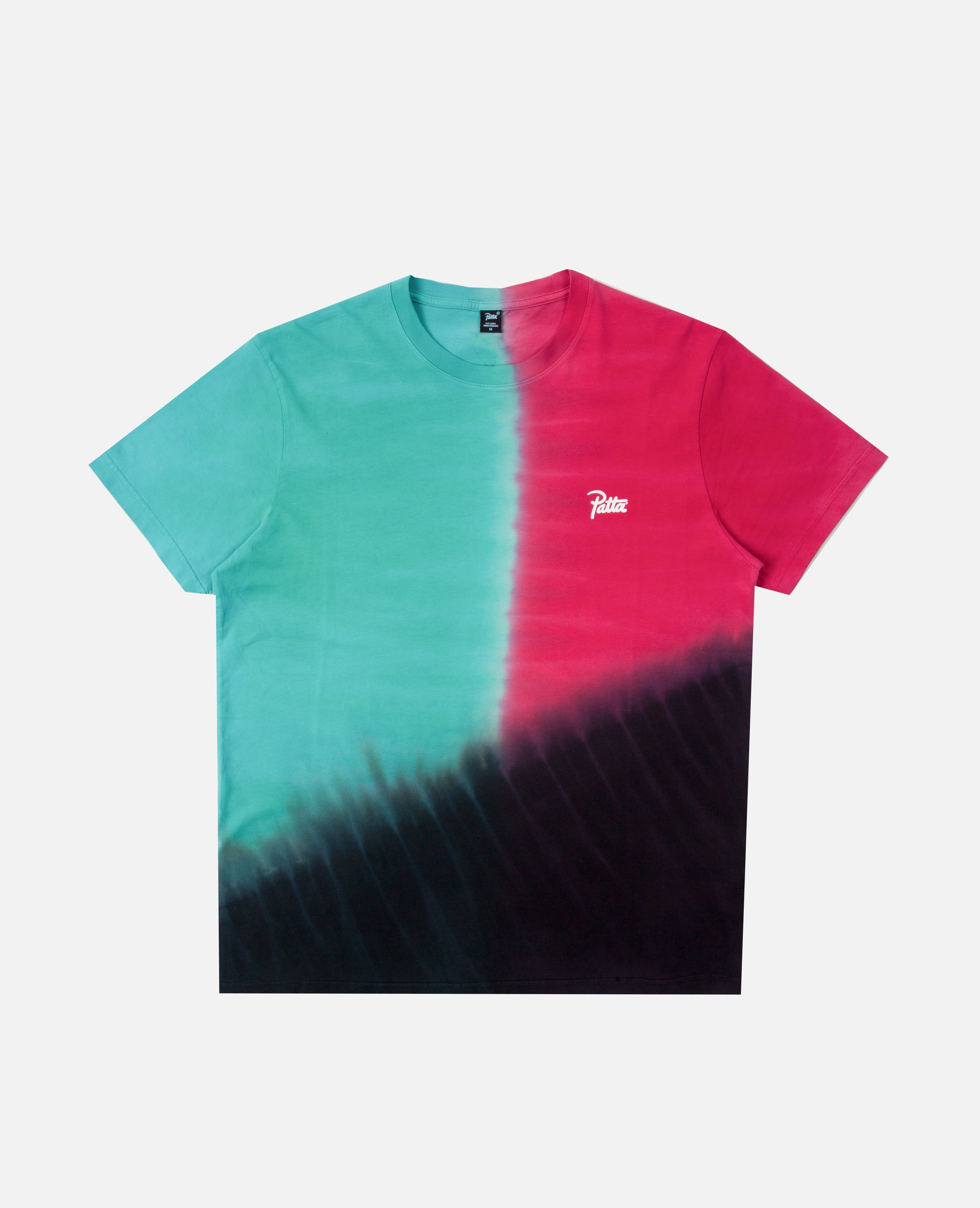 Patta Dip Dye T-Shirt (Amazon/Fiery Red/Black) sold by Patta