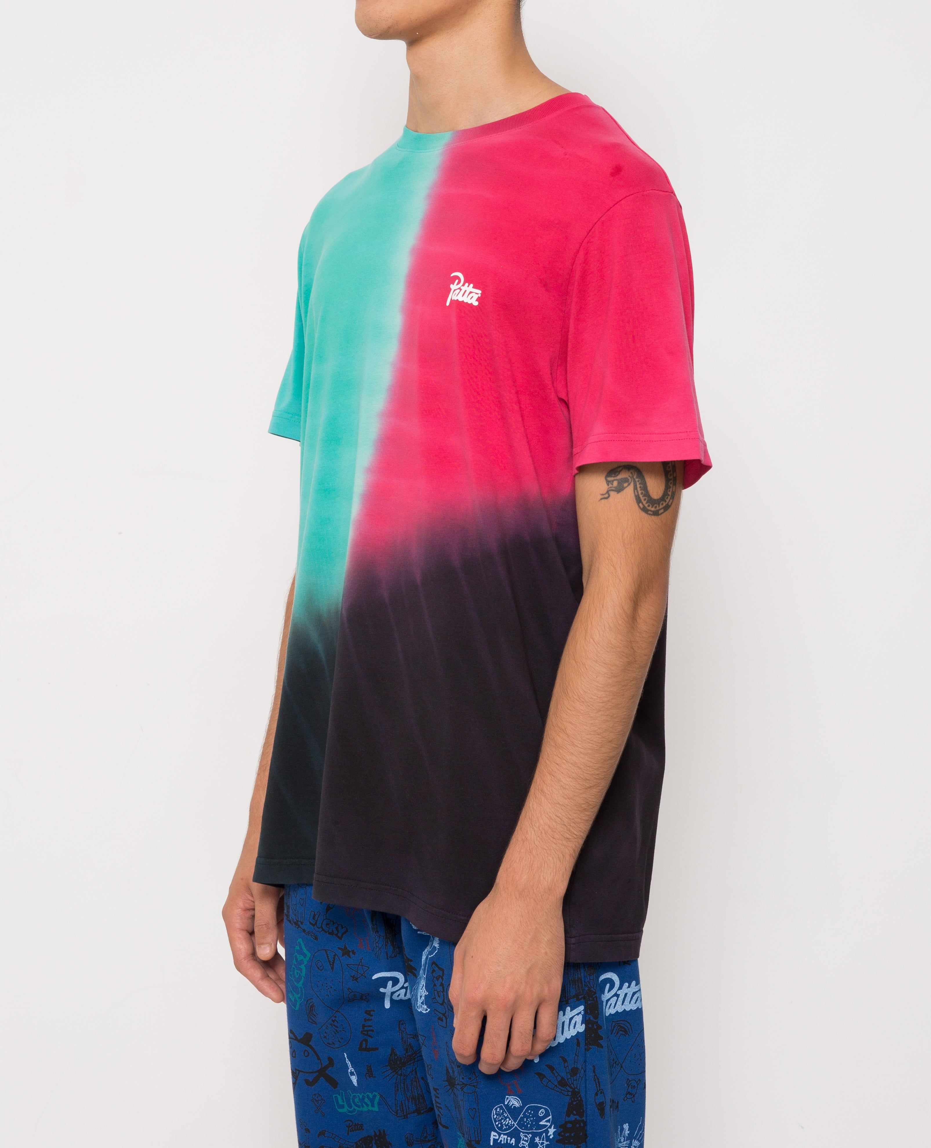 Patta Dip Dye T-Shirt (Amazon/Fiery Red/Black) sold by Patta product image thumbnail 4