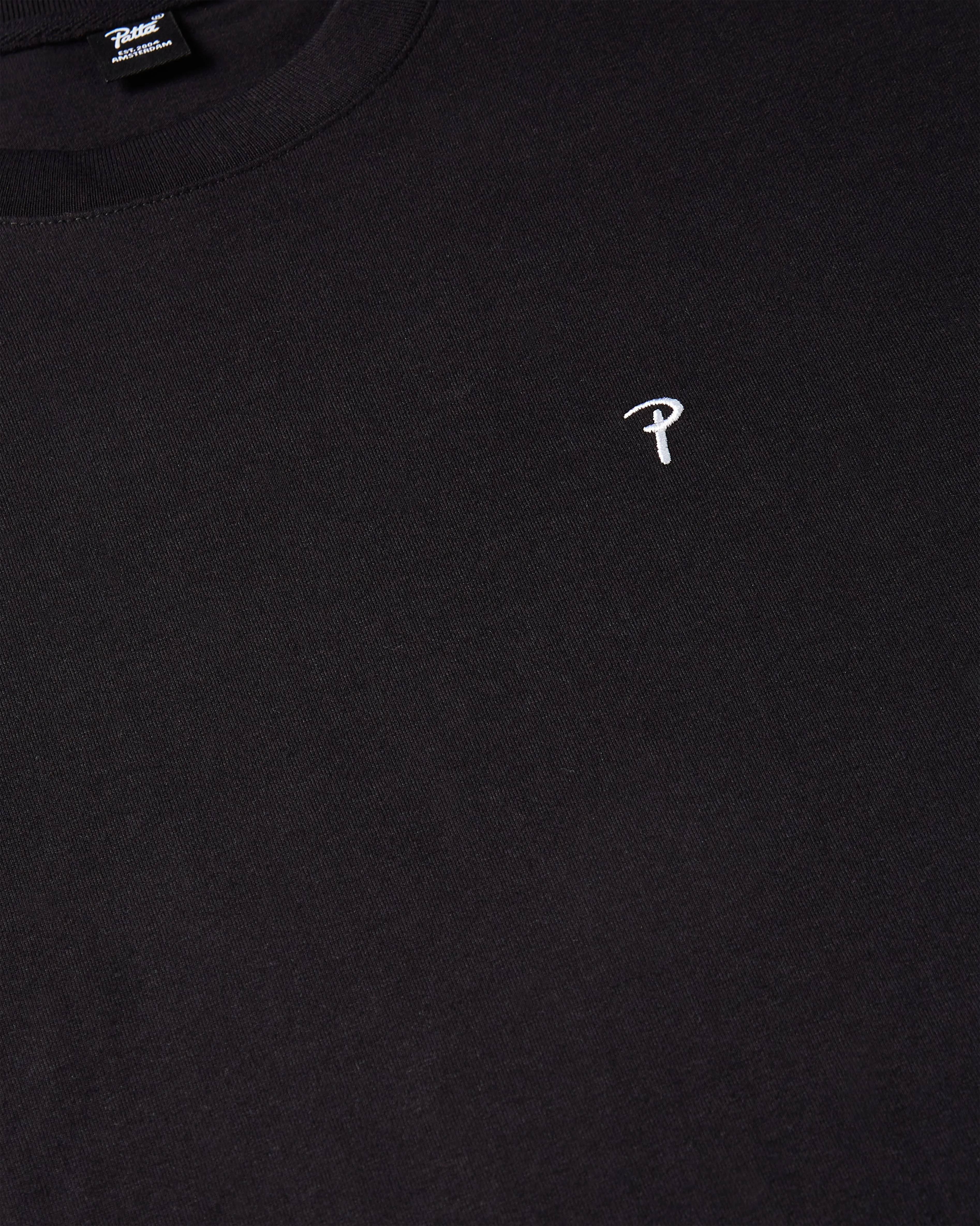 Patta Basic Script P T-Shirt (Black) sold by Patta product image thumbnail 4
