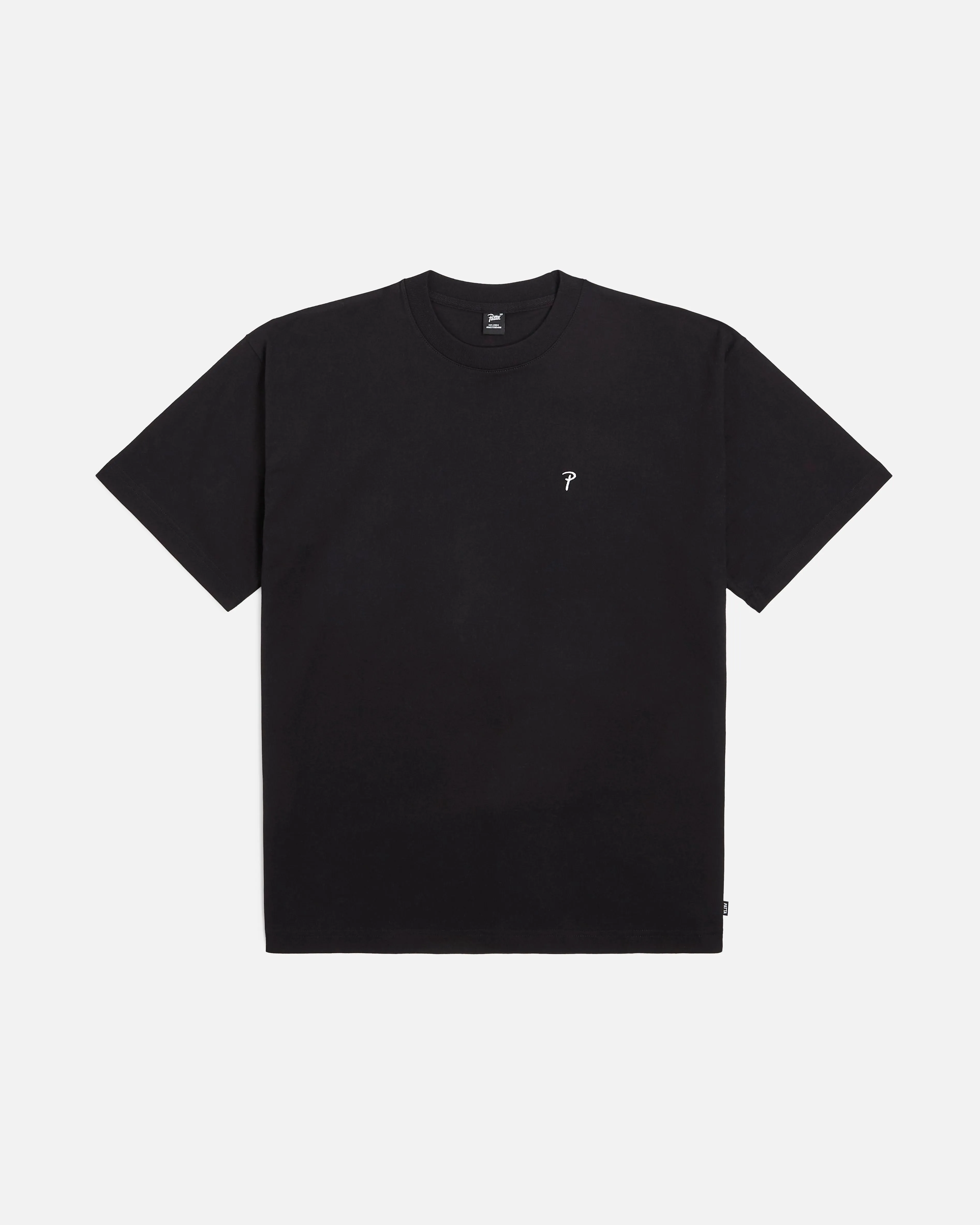 Patta Basic Script P T-Shirt (Black) sold by Patta