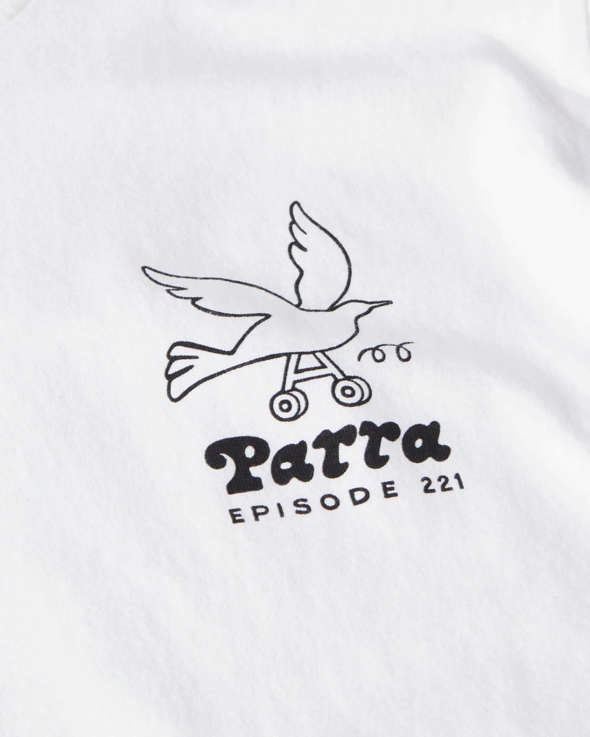 byParra Chair Pencil Long Sleeve T-shirt (White) sold by Patta product image thumbnail 3
