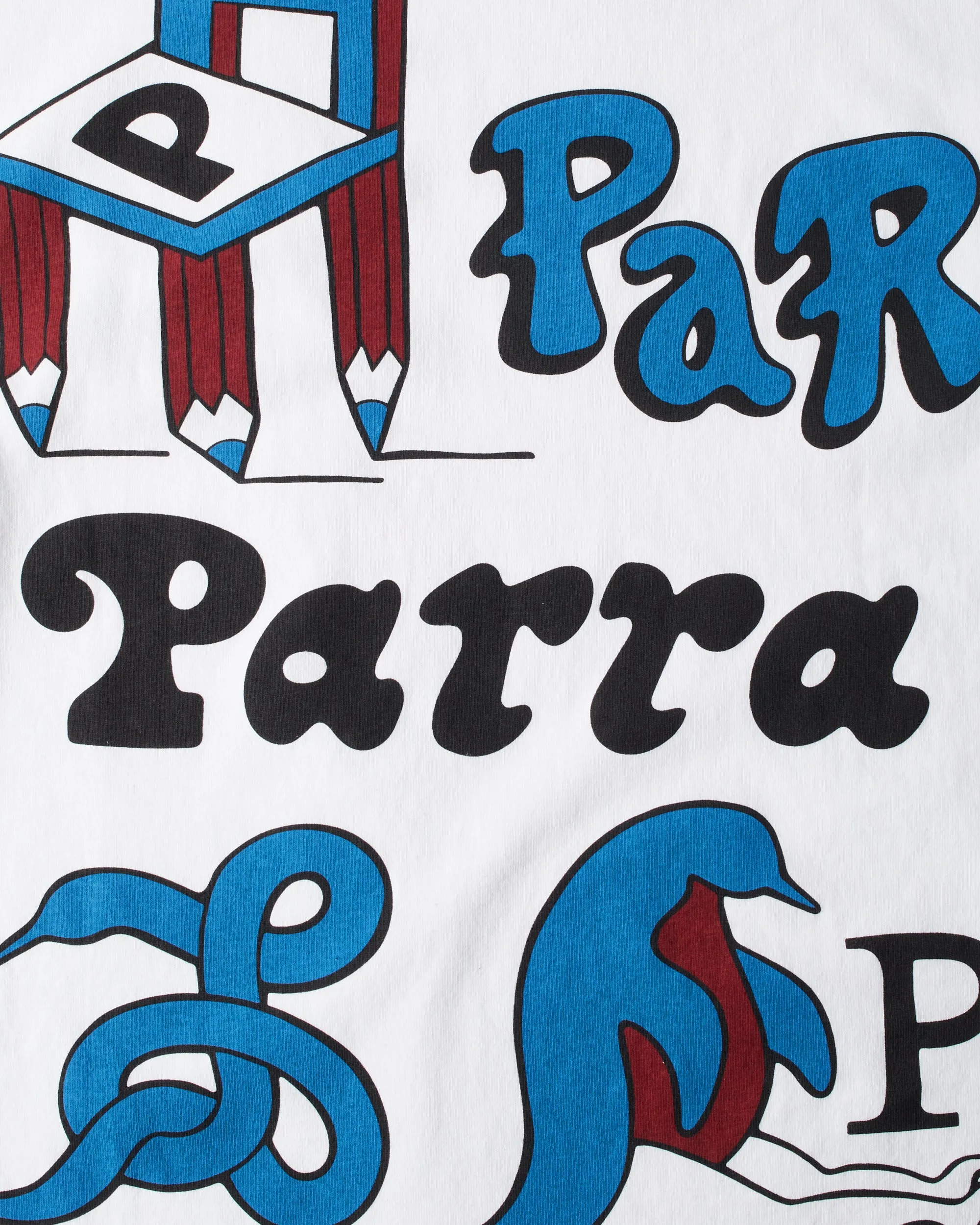 byParra Chair Pencil Long Sleeve T-shirt (White) sold by Patta product image thumbnail 2