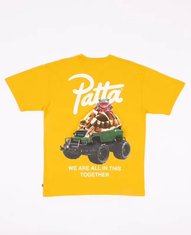 Patta Animal T-Shirt (Old Gold) sold by Patta