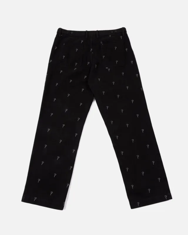 Patta x Bonne Pants (Black) made by Patta