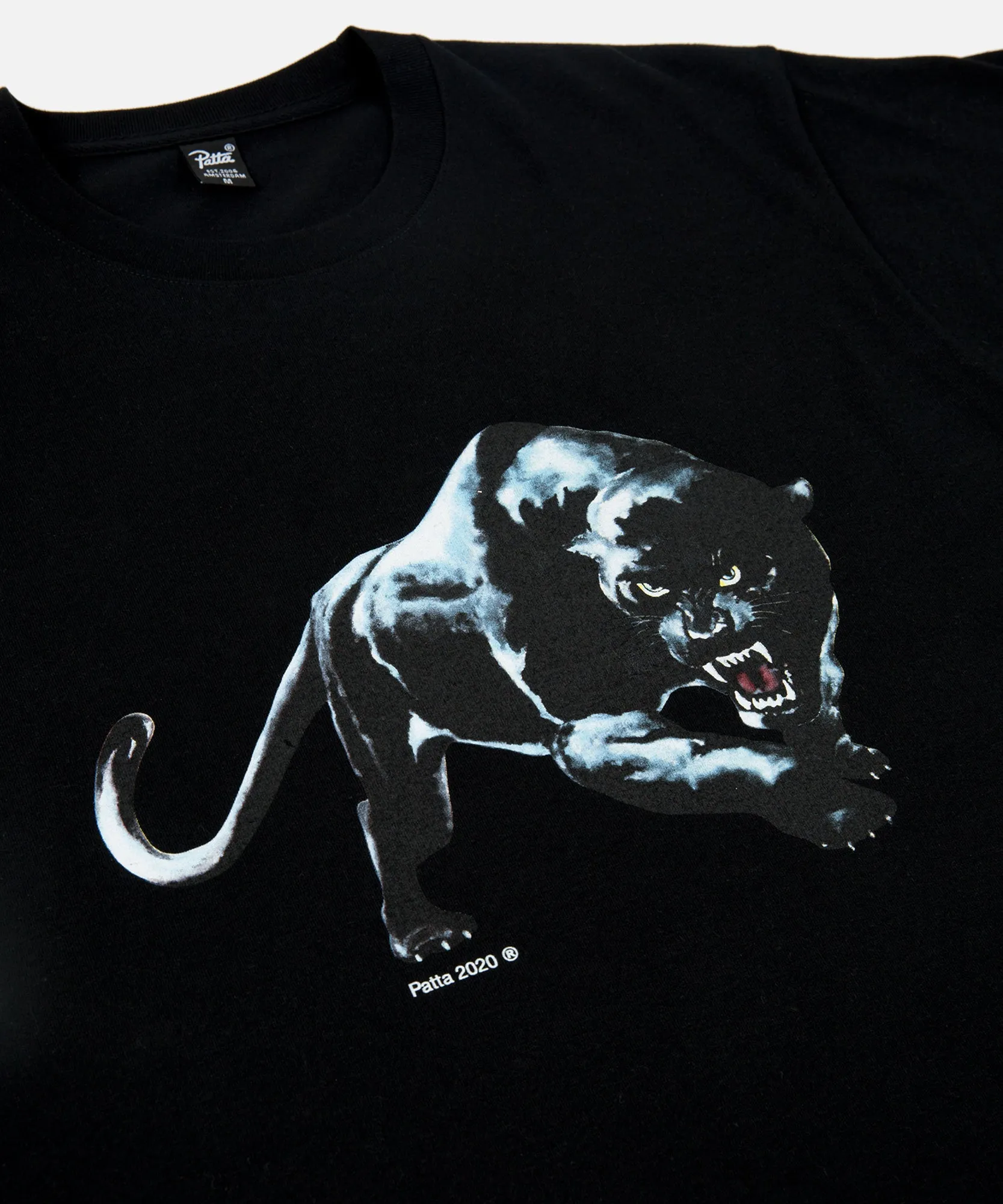 Patta Panther T-Shirt (Black) sold by Patta product image thumbnail 3