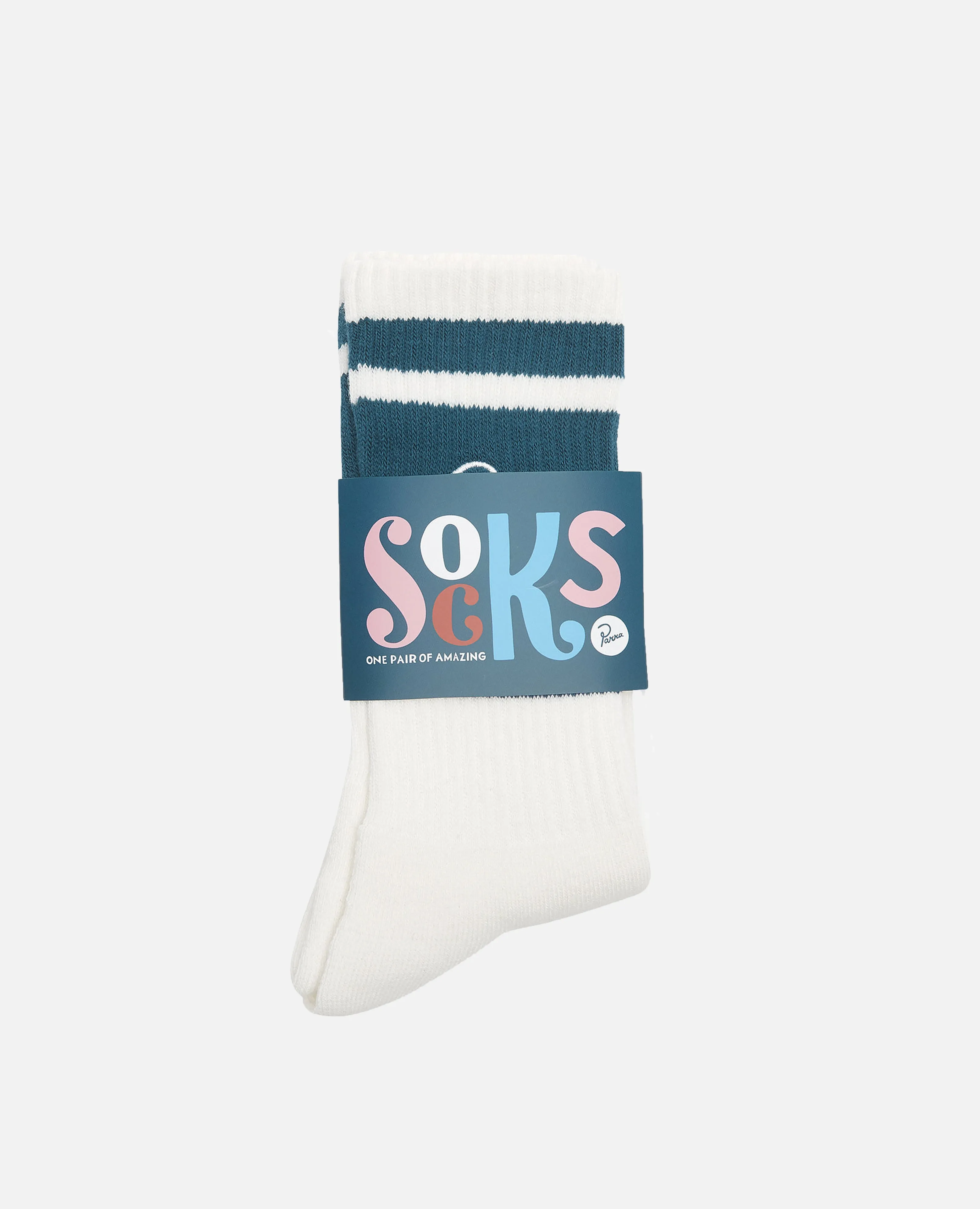 2 Tone Crew Socks (Green) sold by Patta