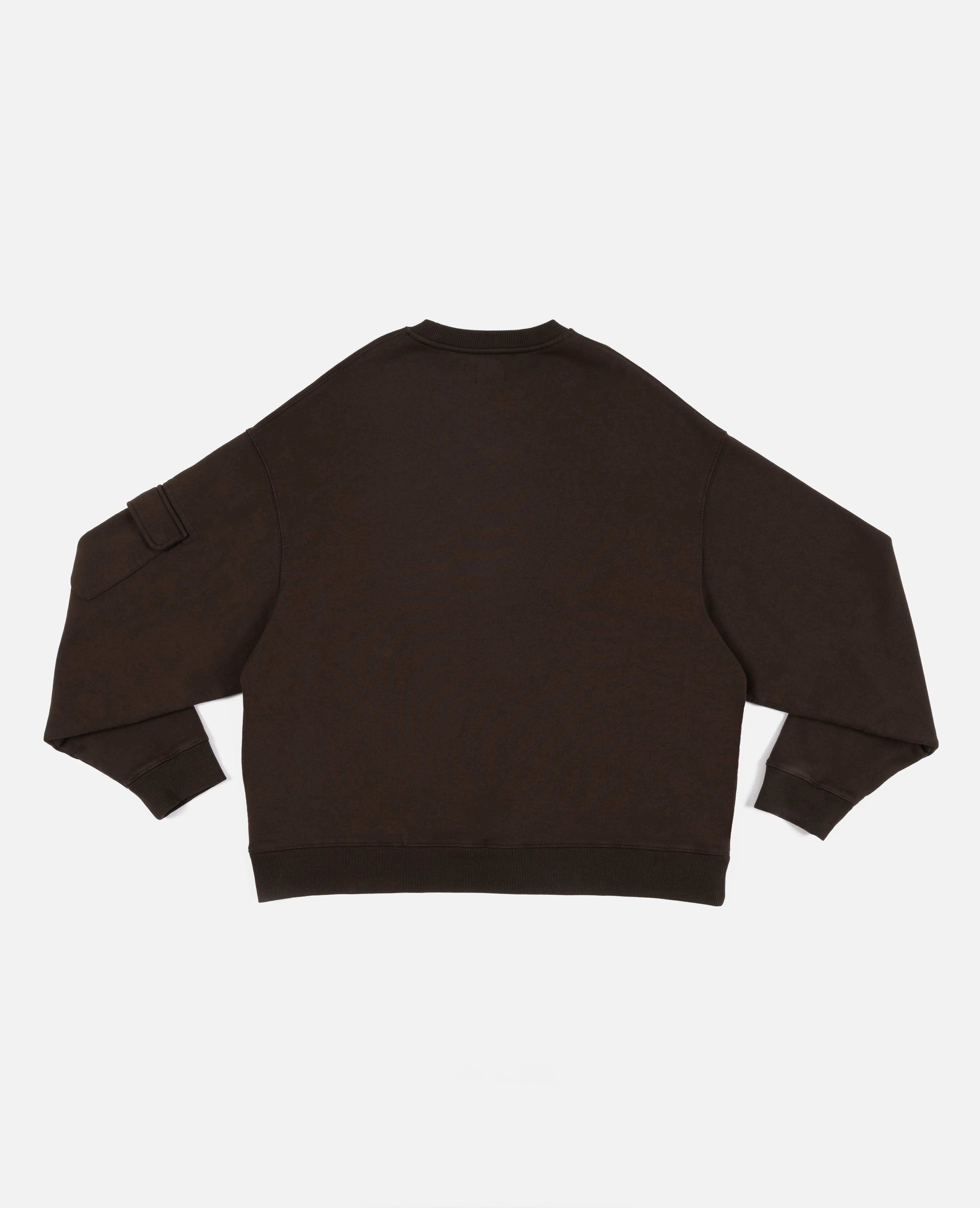 Patta Basic Pigment Dye Pocket Crewneck Sweater (Delicioso) sold by Patta product image thumbnail 3