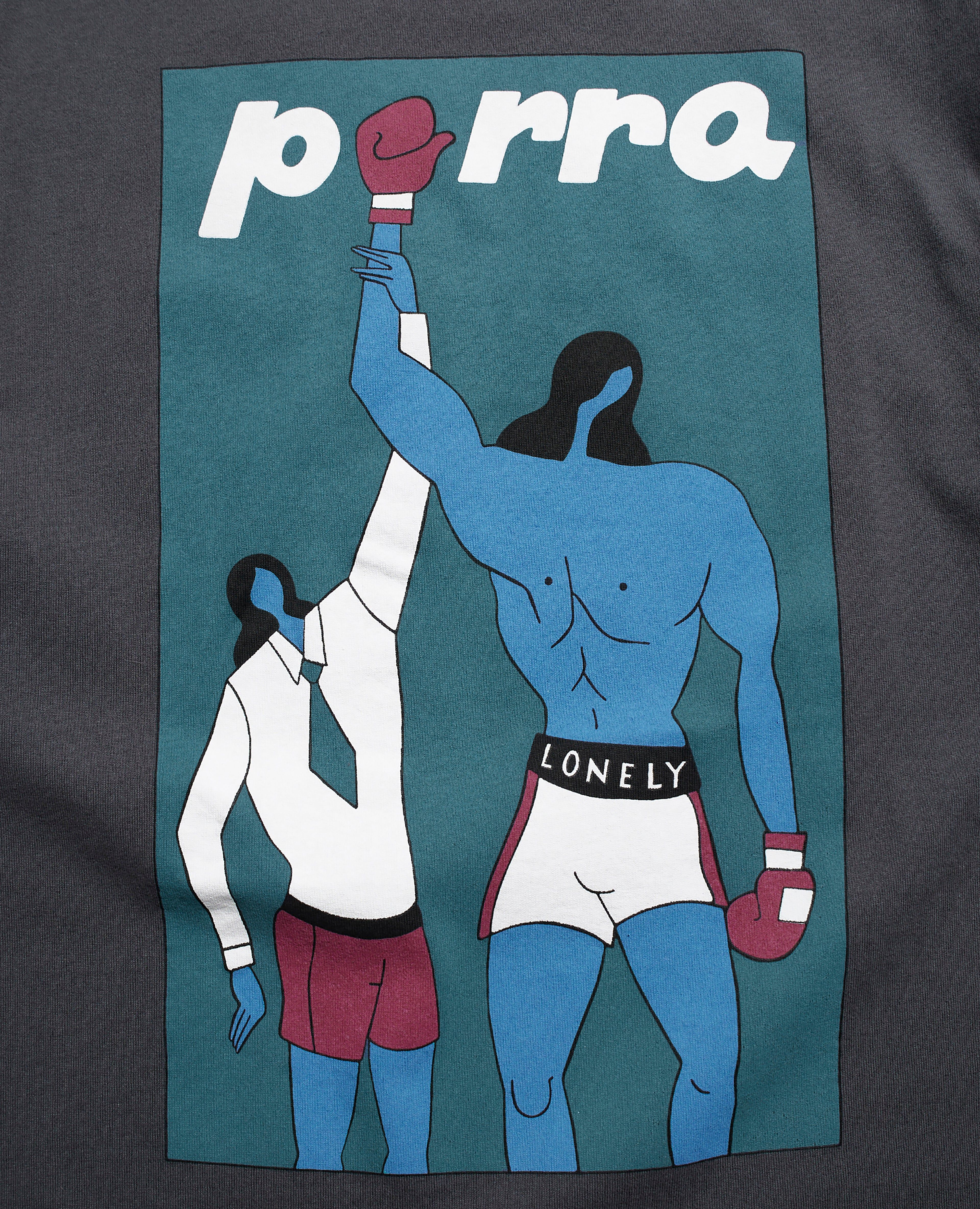 byParra Round 12 T-shirt (Dark Grey) sold by Patta product image thumbnail 4
