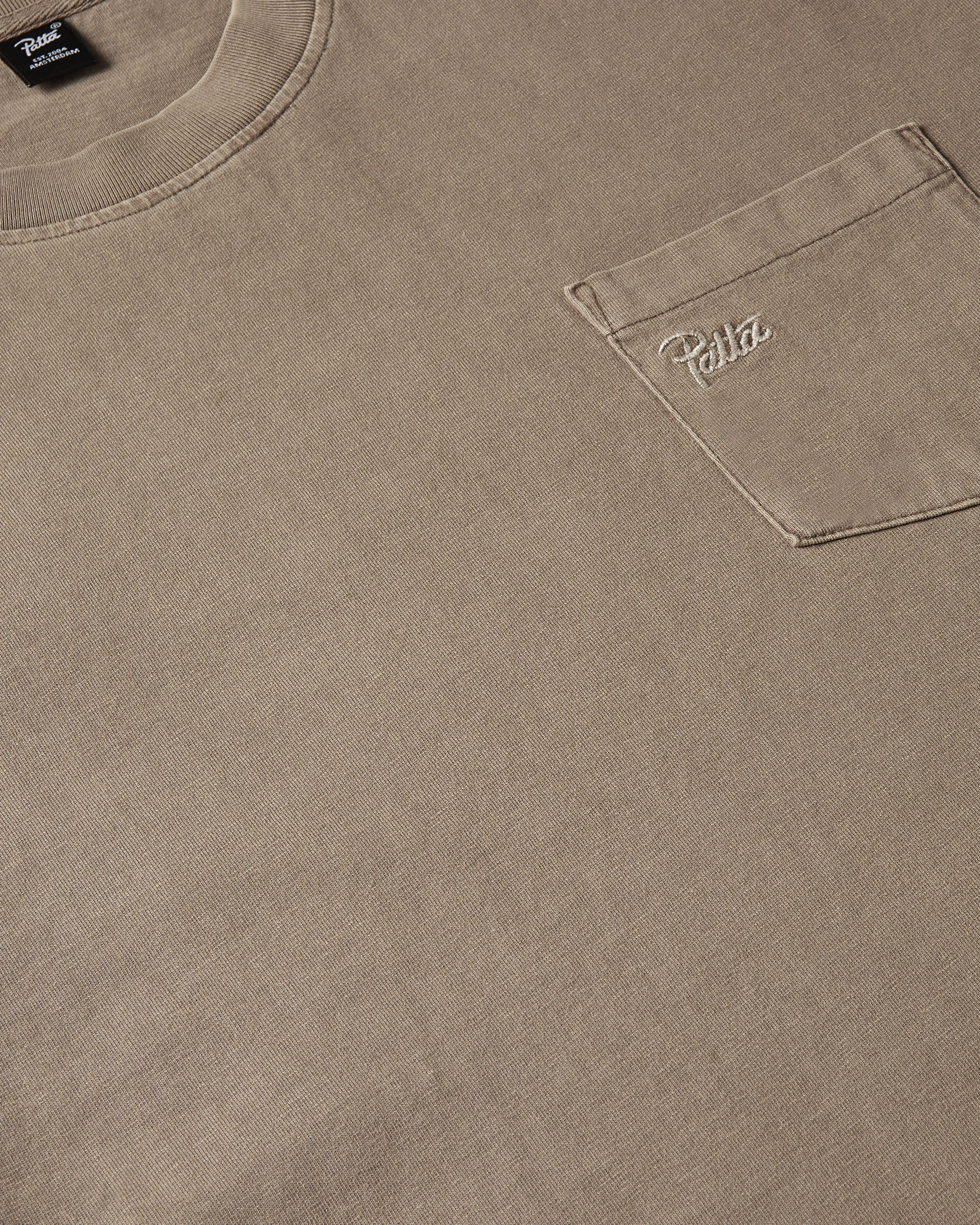 Patta Basic Pocket T-Shirt (Driftwood) sold by Patta product image thumbnail 5