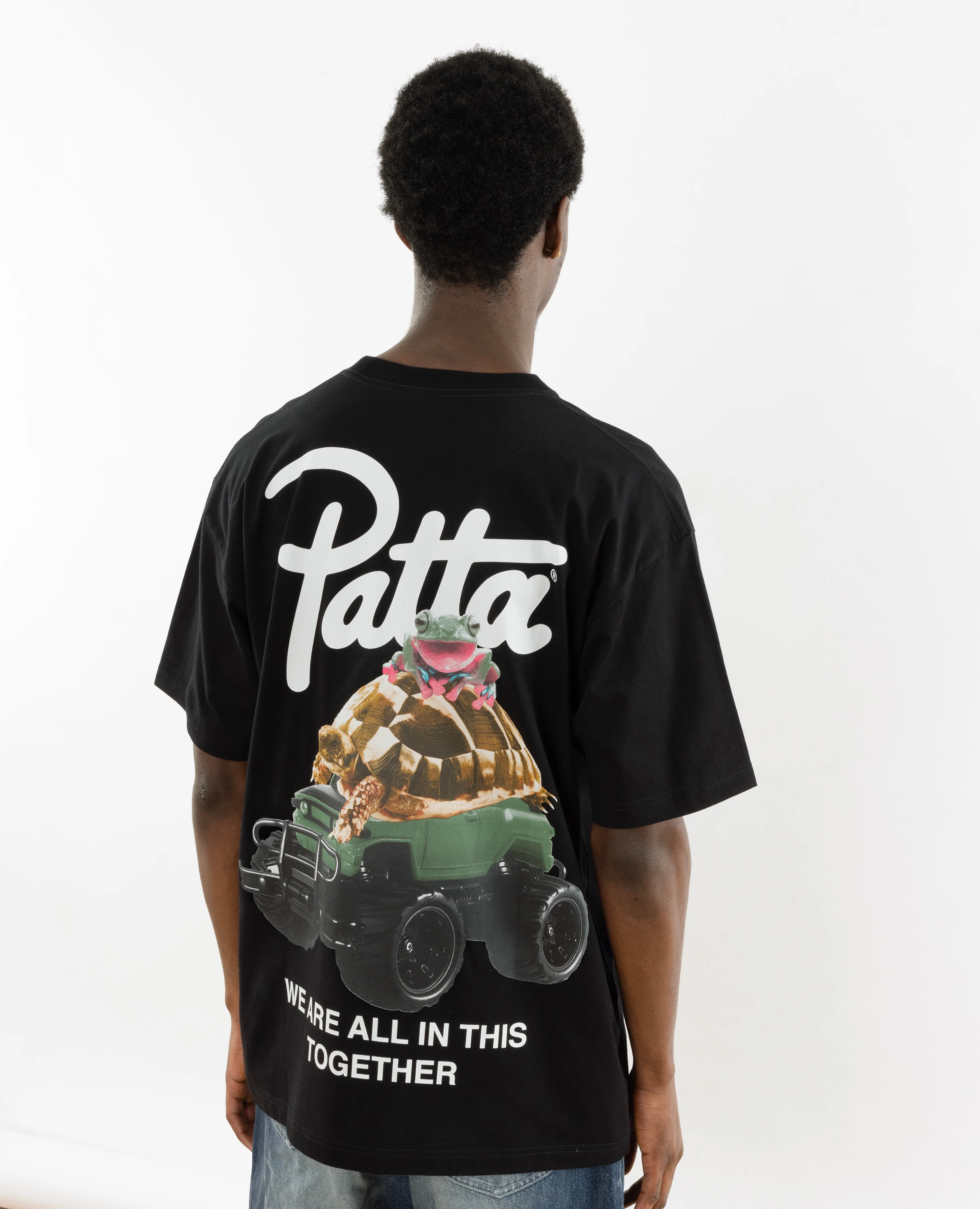 Patta Animal T-Shirt (Black) sold by Patta product image thumbnail 3